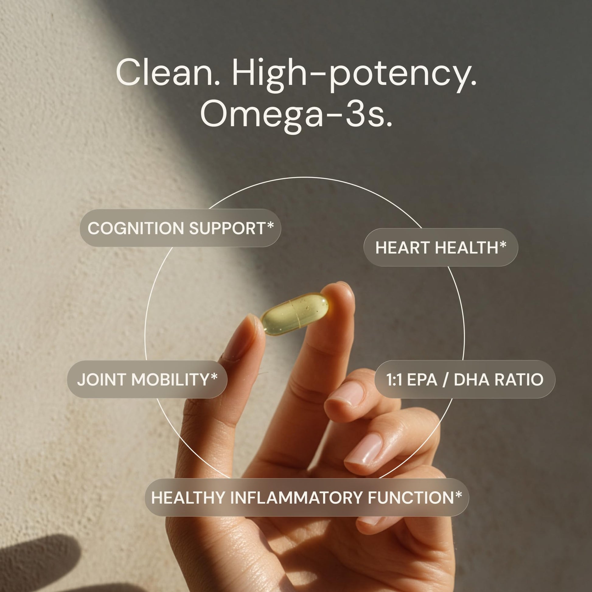 Blueprint Bryan Johnson Omega-3 - Vegan Algae Omega 3 Supplement with EPA/DHA - 800mg Plant-Based for Brain, Heart & Joint Support - High Absorption Triglyceride Form - 1:1 EPA/DHA Blueprint Bryan Johnson uk supplements