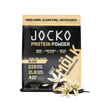 Jocko Mölk Whey Protein Powder (Vanilla) - Keto, Probiotics, Grass Fed, Digestive Enzymes Jocko Fuel uk supplements