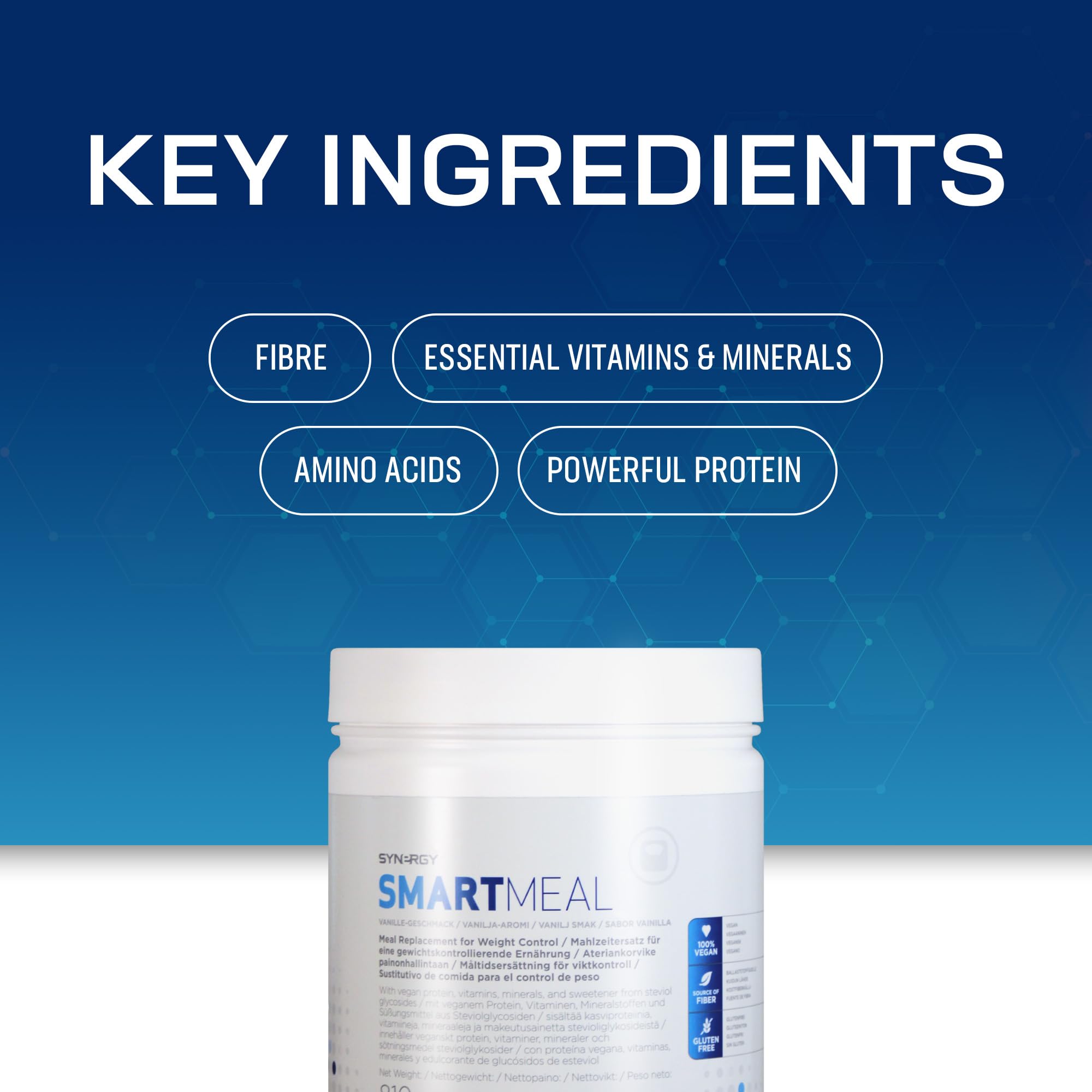 Synergy Worldwide Smartmeal 810 g | 24g protein powder meal replacement Synergy Worldwide uk supplements