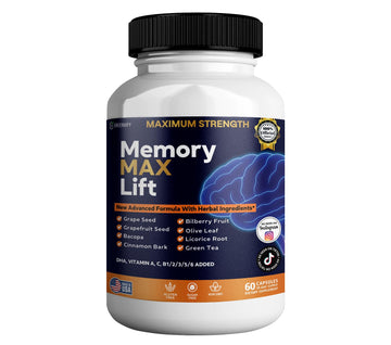 GREENVIFY Memory MAX Lift Brain Support Supplement, 60 Capsules, with Vitamins and Herbal Blend, 30 Day Supply (1) GREENVIFY uk supplements