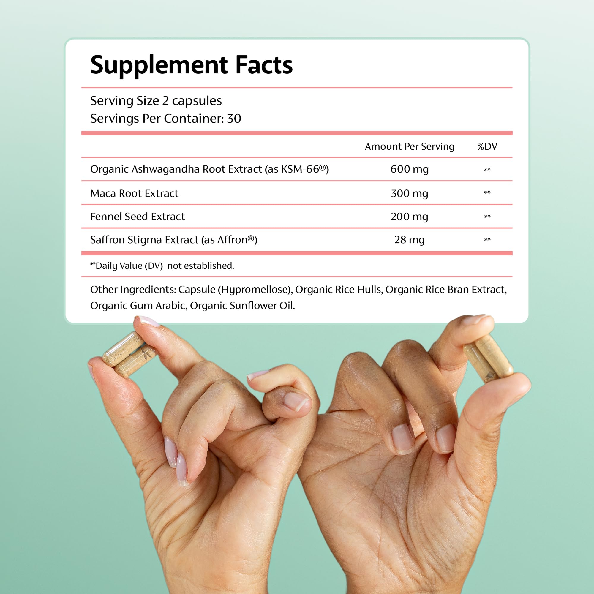 Chaly Menopause Supplements for Women with Ashwagandha KSM 66 and Saffron | Hot Flash, Bloating, Libido, Vaginal Dryness, Stress, and Mood Support Supplement | Menopause Relief Supplements | 60 Count Chaly uk supplements
