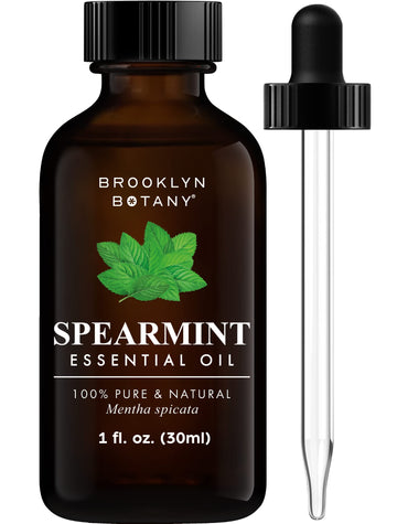 Brooklyn Botany Spearmint Essential Oil – 100% Pure and Natural – Premium Grade Oil Brooklyn Botany uk supplements