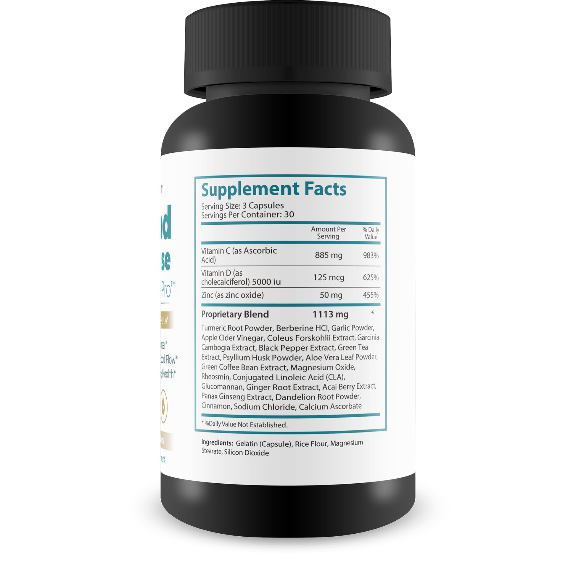Blood Cleanse Cell Care Pro - Improved Formula - Our Best Blood Cleanse Detox - Cleanse Blood & Detox Body Cleanse - Full Body Cleanse - Sugar Detox Cleanse Pancreas Sweet Blood Cleanse Supplements True You Health uk supplements