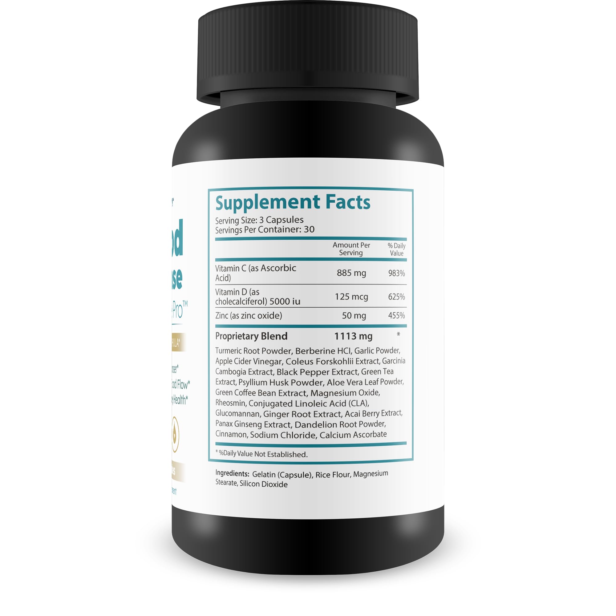 Blood Cleanse Cell Care Pro - Improved Formula - Our Best Blood Cleanse Detox - Cleanse Blood & Detox Body Cleanse - Full Body Cleanse - Sugar Detox Cleanse Pancreas Sweet Blood Cleanse Supplements True You Health uk supplements