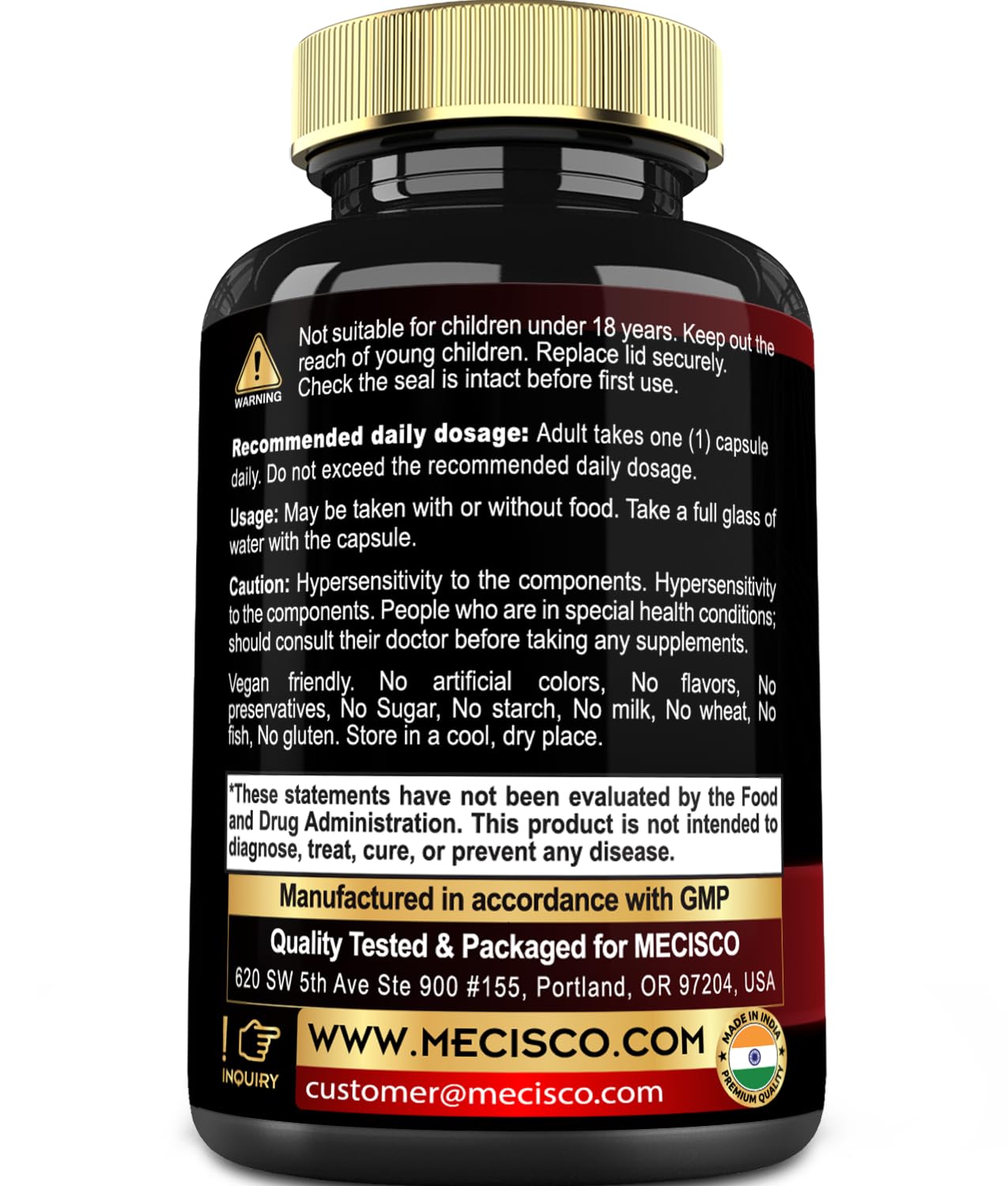 7in1 Irish Sea Moss Capsules 6750 Mg with Organic Bladderwrack & Burdock Root, Turmeric, Apple Cider Vinegar - Raw Seamos Pills for Hair, Skin, Thyroid Healths - 90 Caps for 3-Month Supply Mecisco uk supplements