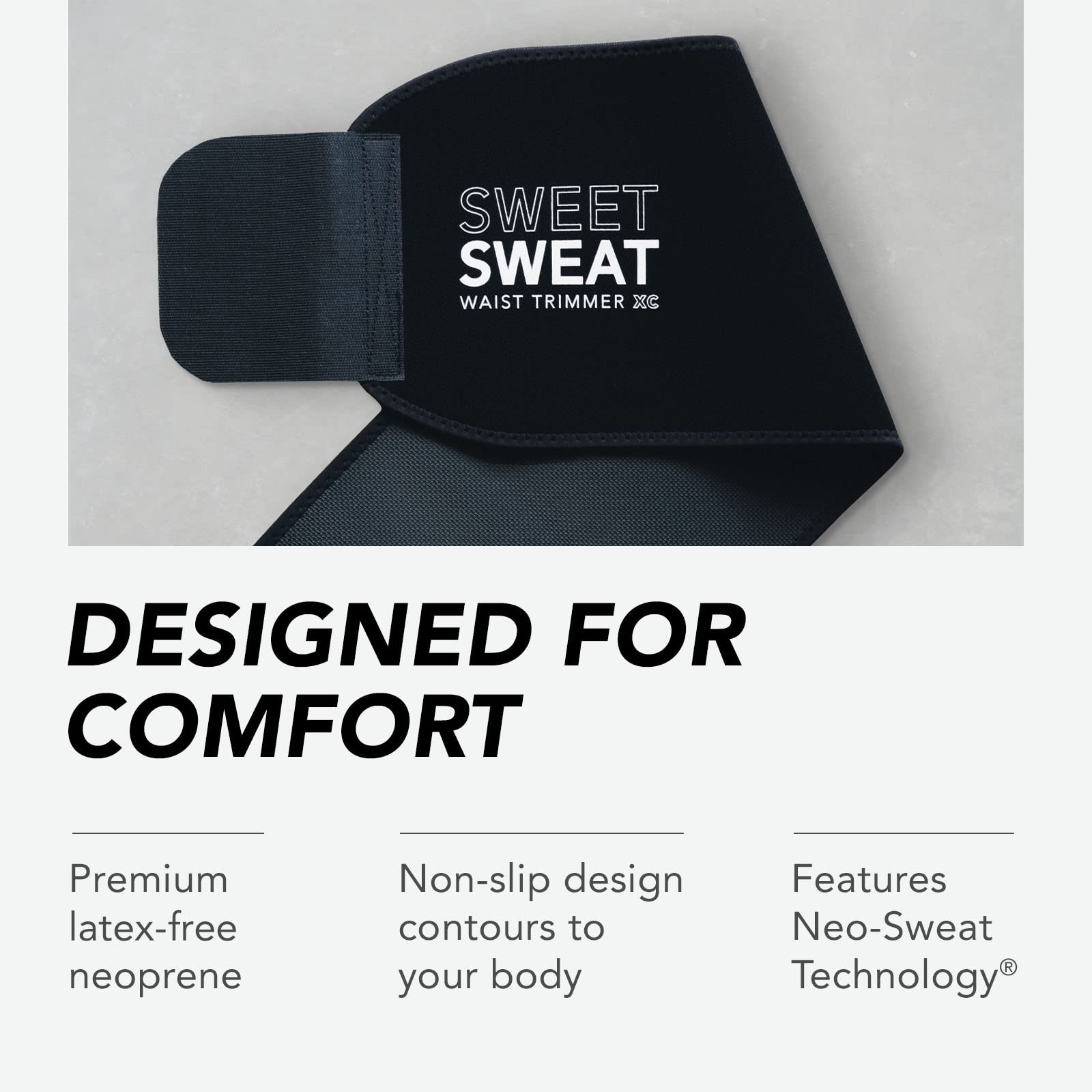 Sports Research Sweet Sweat Waist Trimmer Get More from Your Workout - Medium Sports Research uk supplements