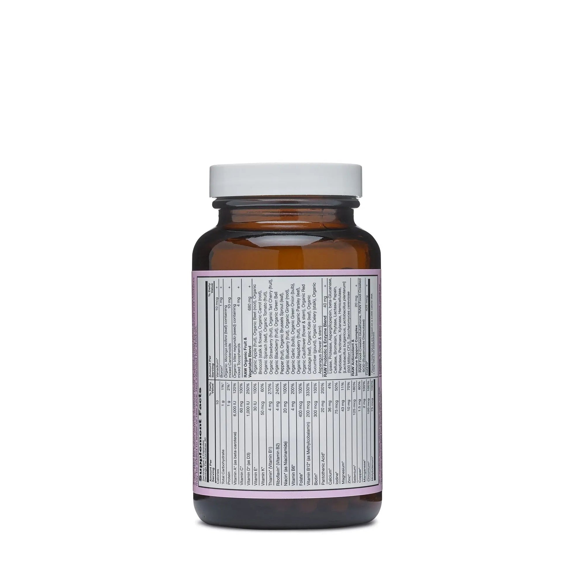Vitamin Code 50 & Wiser Women Formula 120 VegiCapsules Garden of Life uk supplements