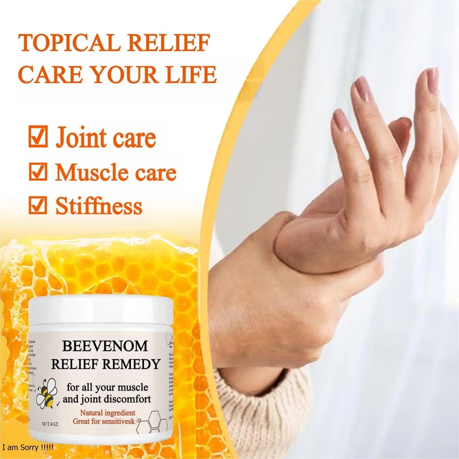 Benolixia Bee Venom Joint Cream - Advanced Joint and Bone Cream, Specially for Back, Neck, Hands, Knees Benolixia uk supplements
