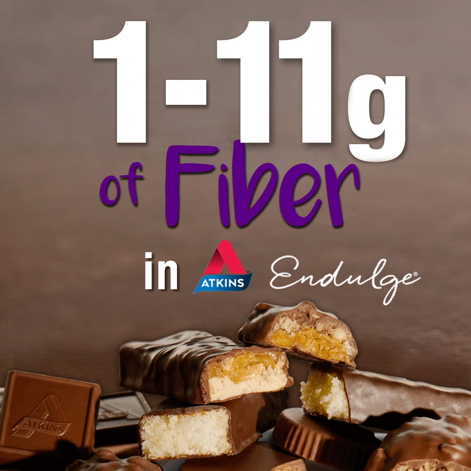 Atkins Peanut Caramel Cluster Bar, Dessert Favorite, High in Fiber, 3g Net Carb, 1g Sugar Atkins uk supplements
