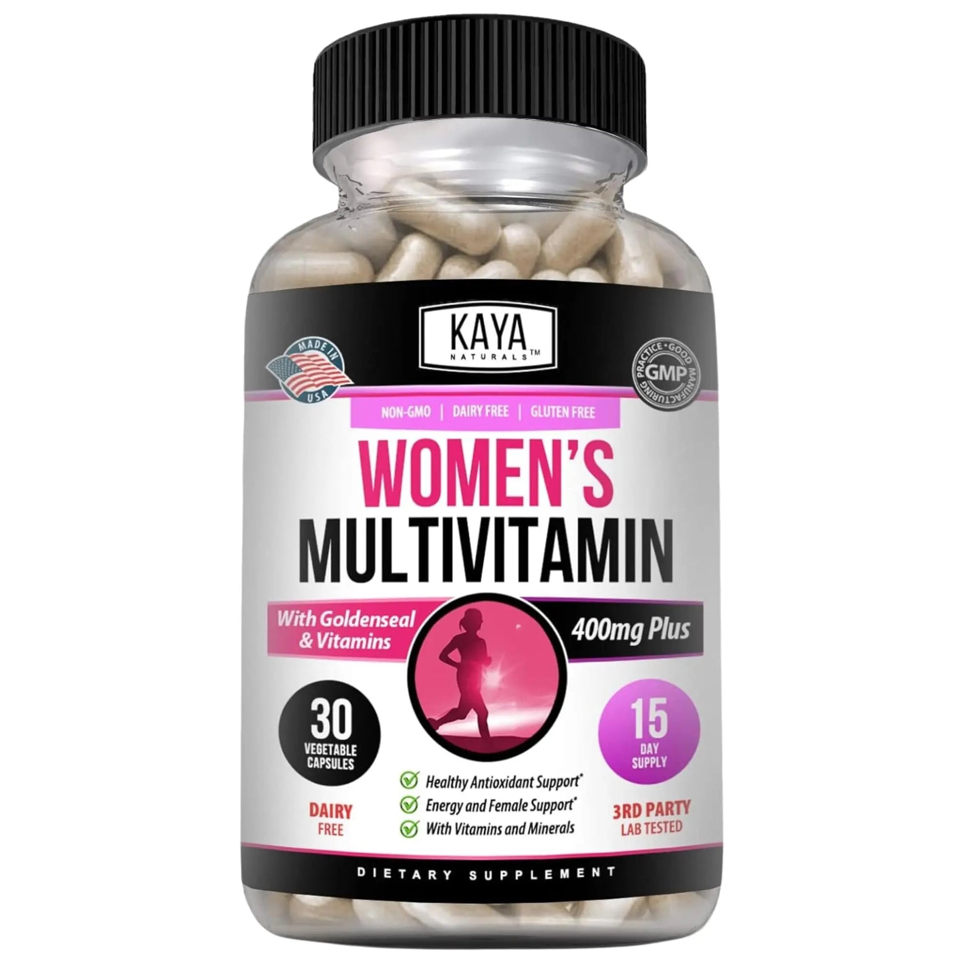 Kaya Naturals Women's Multivitamin, Overall Healthy Antioxidant, and Immune Support, Vitamins A, D, C, E, Biotin Kaya Naturals uk supplements