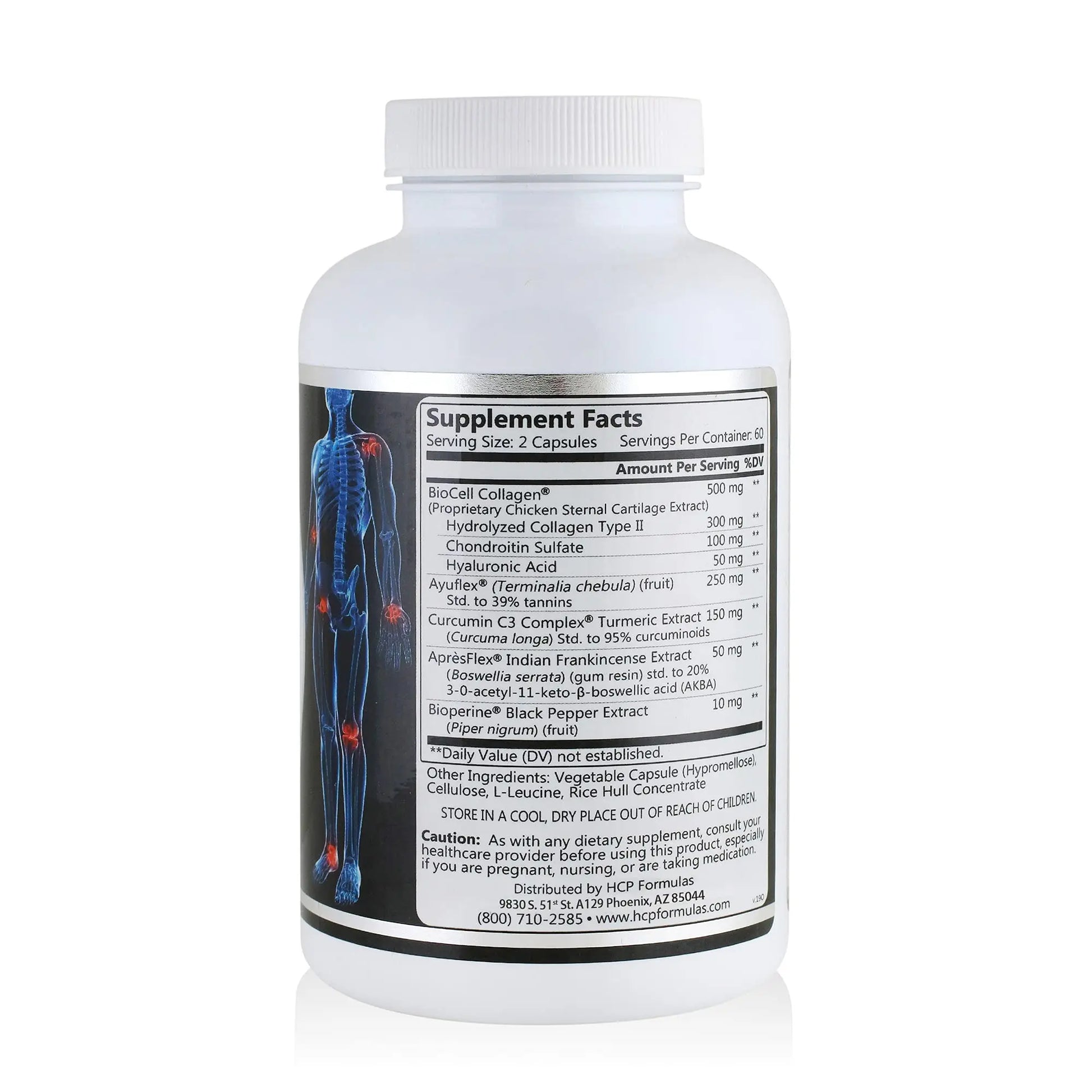 HCP Formulas - Synovera - Joint Support Complex with Turmeric Extract & Collagen - Mobility & Flexibility - Healthy Joints, Tendon, Ligament, and Synovial Tissue - Dietary Supplement - 120 Caps HCP Formulas uk supplements