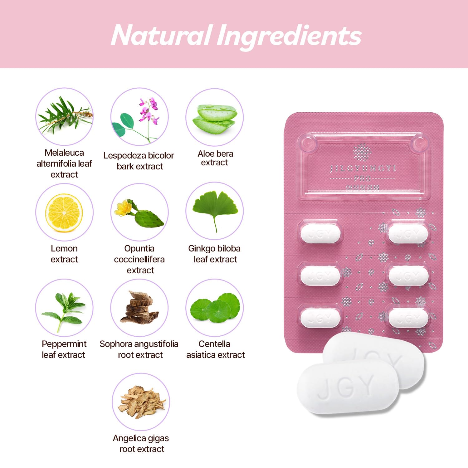 JILGYUNGYI PRO Feminine Wash Tablets - Feminine Intimate Solution - Moisturizing, Tightening JILGYUNGYI uk supplements