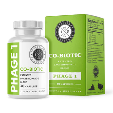 Intestinal Fortitude Phage 1 - Ultimate Gut Health Supplement, Total Restore Intestinal Defense, Patented Bacteriophage Blend for Gut Support, Digestive & Immune System Health, Destroy Bad Bacteria Intestinal Fortitude uk supplements