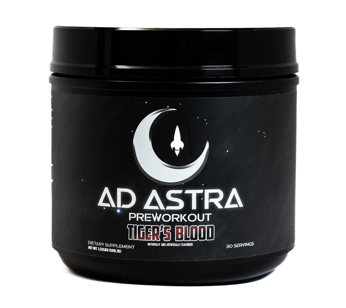 Ad Astra Preworkout - Potent Focus Blend - Tiger's Blood Flavor - Organic Red Beet Root Ad Astra Preworkout uk supplements