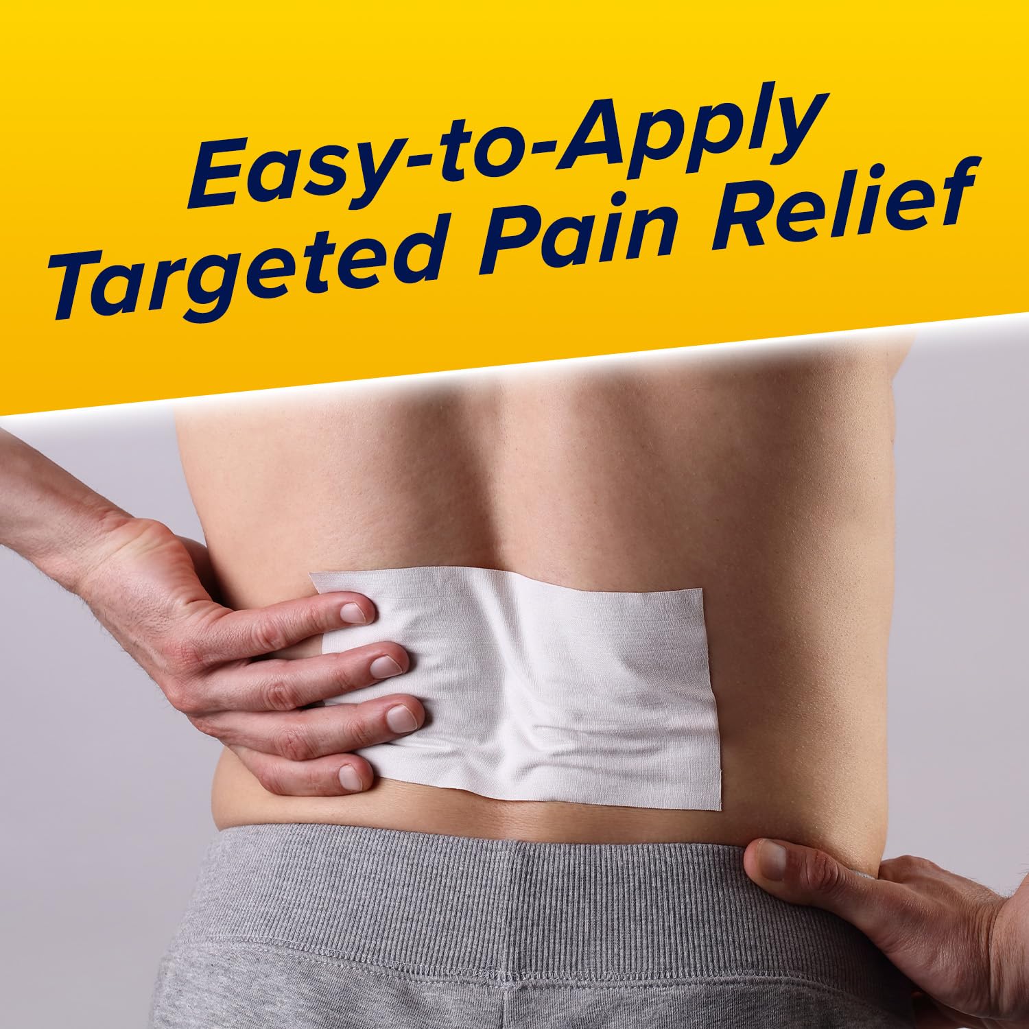 Aspercreme Lidocaine Pain Relief Patch XL for Back, Neck & Shoulder Pain, Topical Patches with Max-Strength 4% Lidocaine & Flexible Fabric Numbs Away Pain, 3 Ct. Aspercreme uk supplements