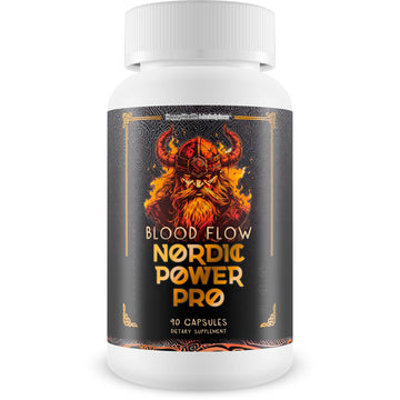 Blood Flow Nordic Power Pro - Our Best Blood Circulation Supplements for Men - Increase Blood Flow Care - Better Blood Flow Nordic Power Male Pills - Male Nordic Power Supplement for Max Blood Flow Happy Health Marketplace uk supplements