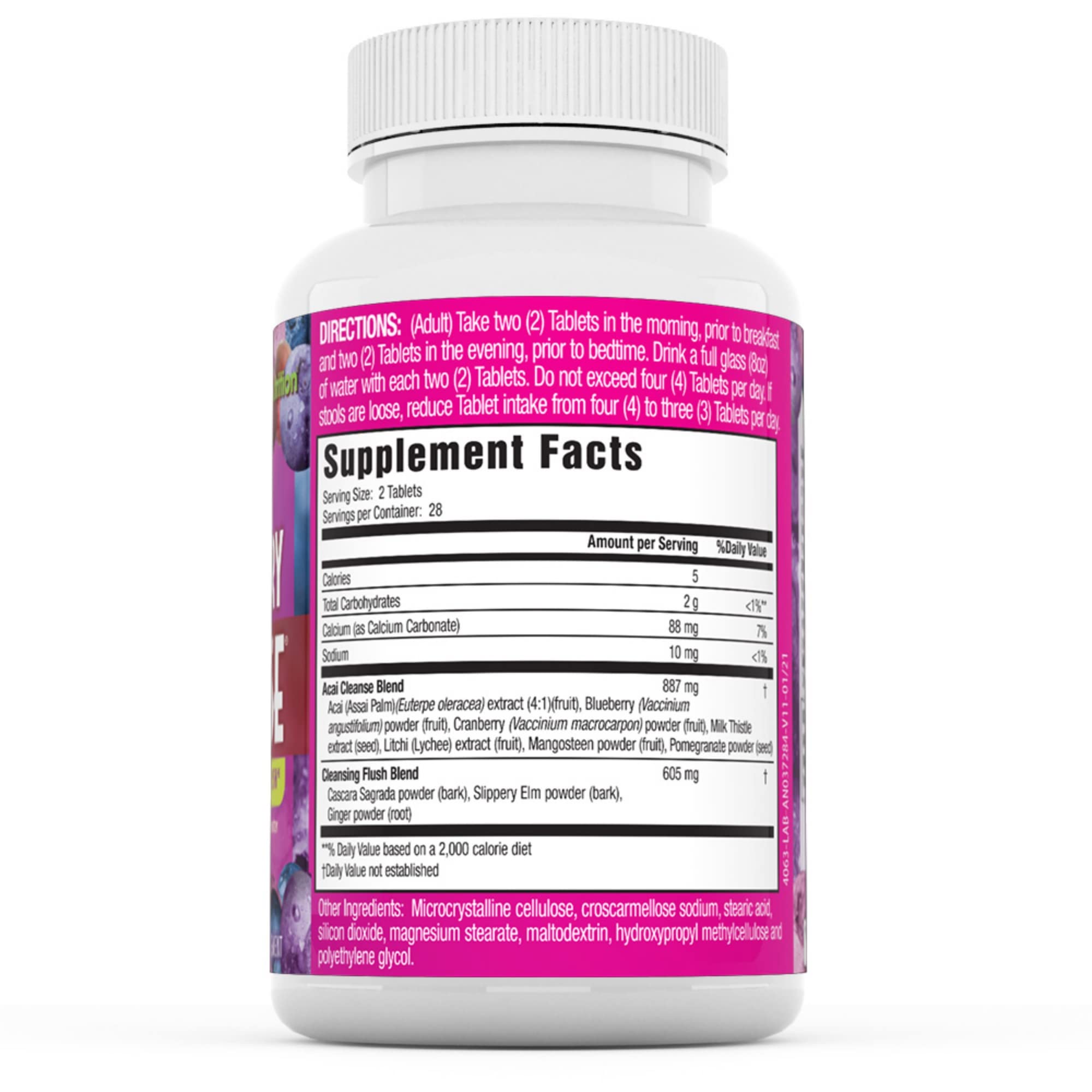 Applied Nutrition ACAI Berry Cleanse TABS Size: 56 Irwin Naturals uk supplements