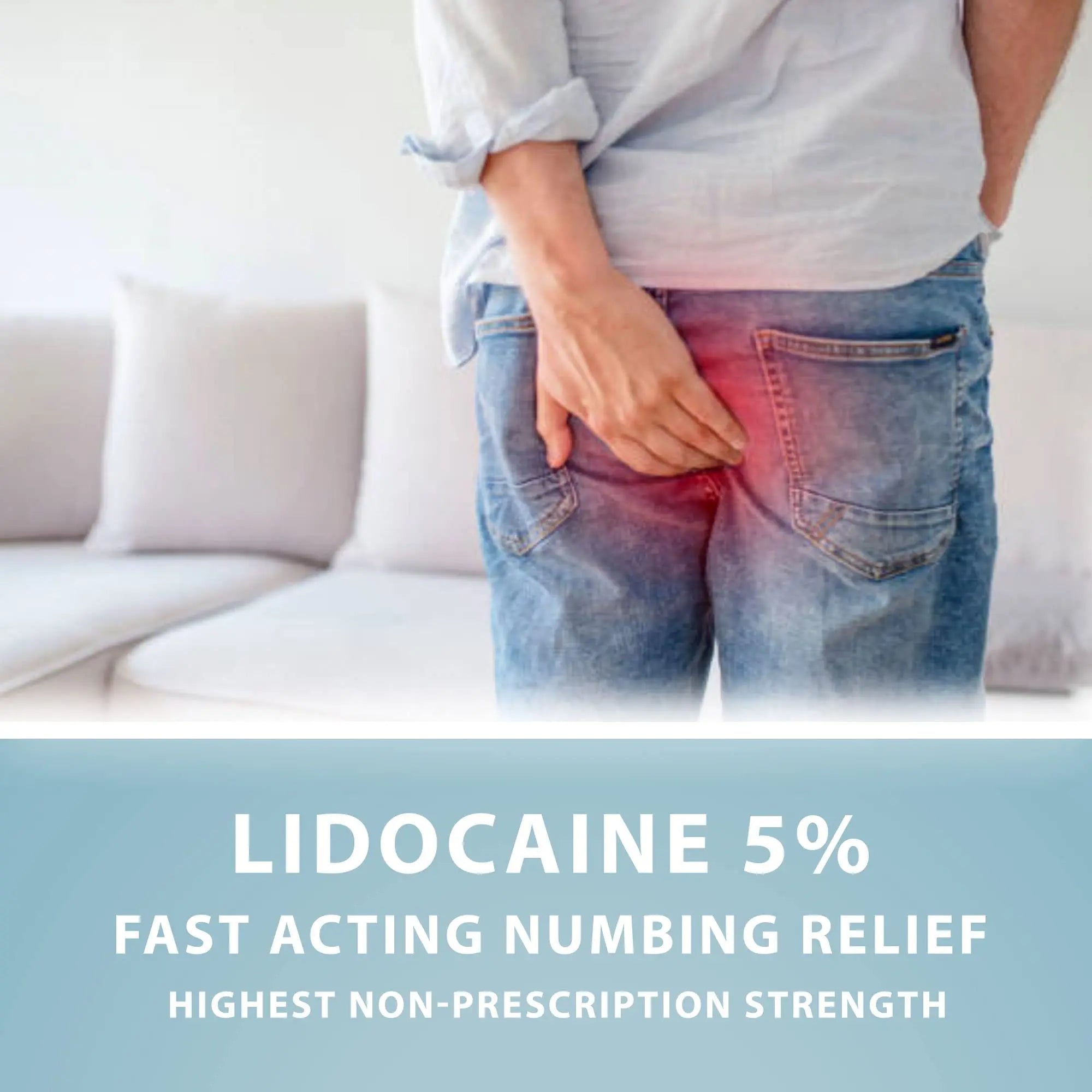 Curist 5% Lidocaine Numbing Cream - 6 oz (170 g) XL Tube - Soothing Numbing Cream for Temporary Discomfort, Itching, and Burning from Hemorrhoids Lidocaine 5% (1 Pack - 6 oz Tube) Curist uk supplements