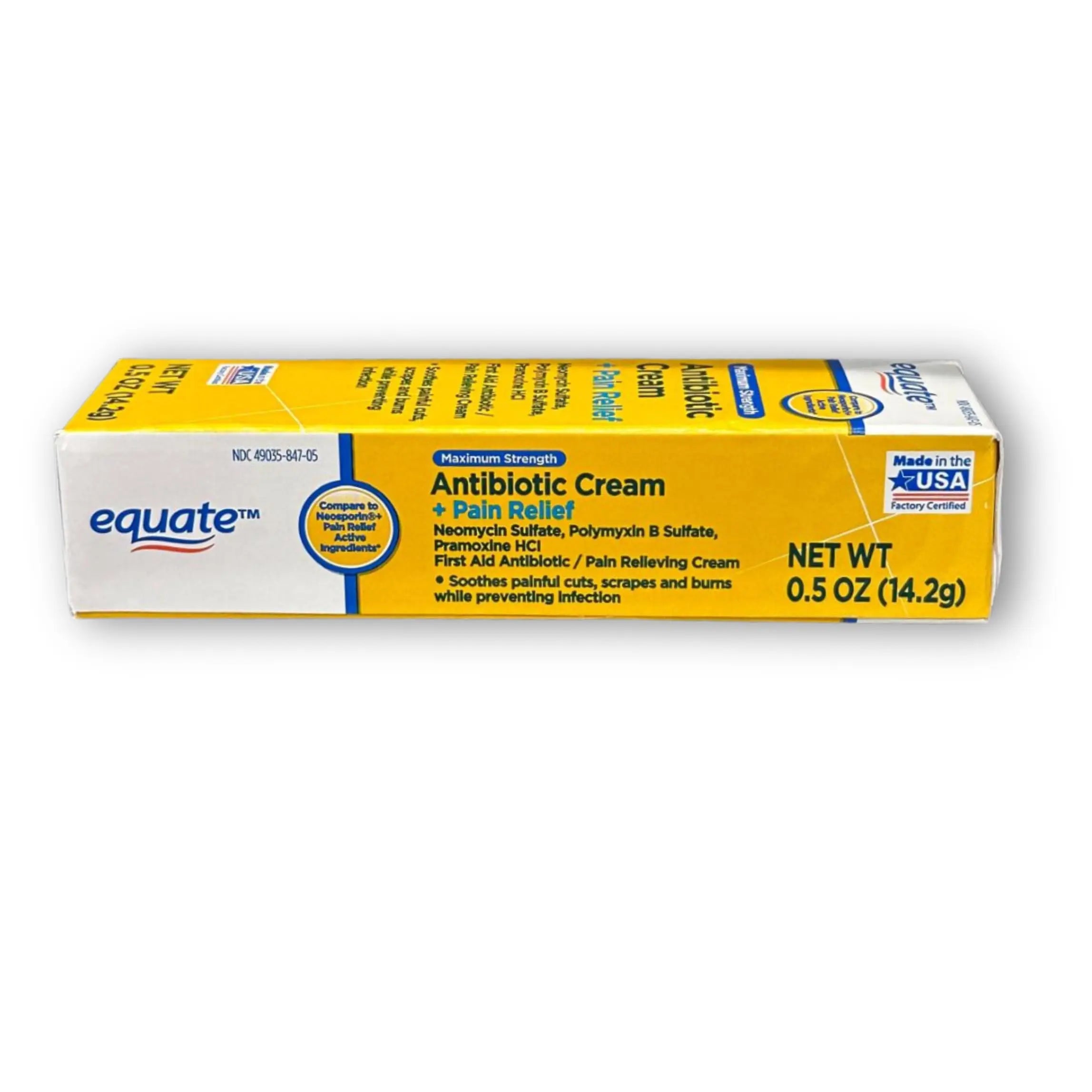 Triple Antibiotic Ointment- Maximum Strength with Topical Analgesic, 0.5 oz (Pack of 1), Boxed by Fusion Shop Store FUSION SHOP STORE Smart choices, meaningful life! uk supplements
