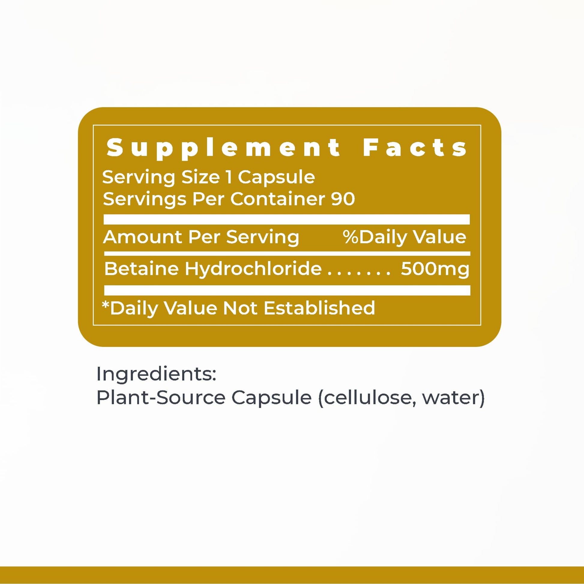 Premier Research Labs Premier HCL - Betaine HCL, Betaine Hydrochloride Supplement for Optimal Digestive Function, Nutrient Absorption, Betaine-HCL for Low Stomach Acid- 90 Vegetarian Capsules (2 Pack) Premier Research Labs uk supplements