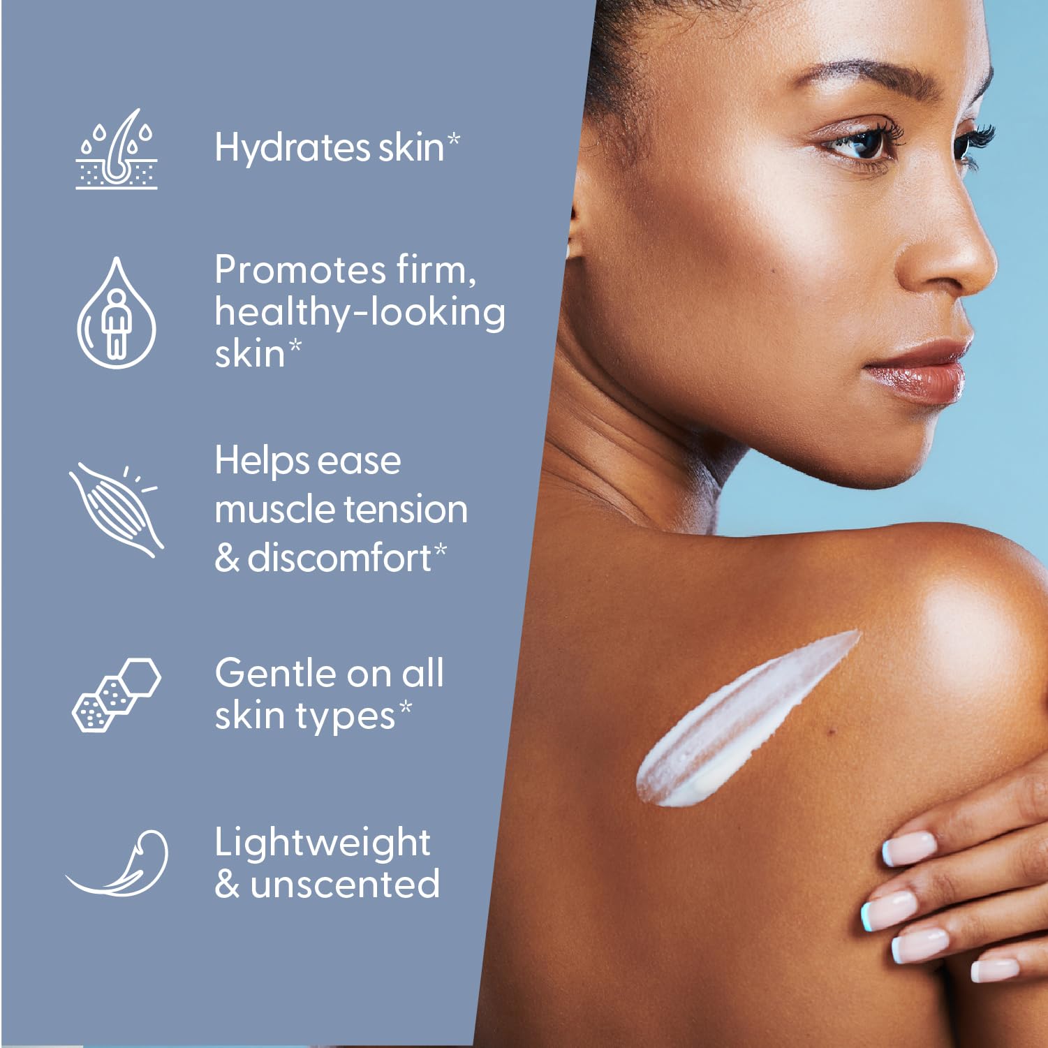 Unscented Magnesium Lotion for Sleep & Leg Cramps, Suitable for Sensitive Skin, Helps with Muscle Relaxation, Soothes Tired Legs & Foot Aches and Supports Restful Nights, 8 fl oz by M3 M3 Naturals uk supplements