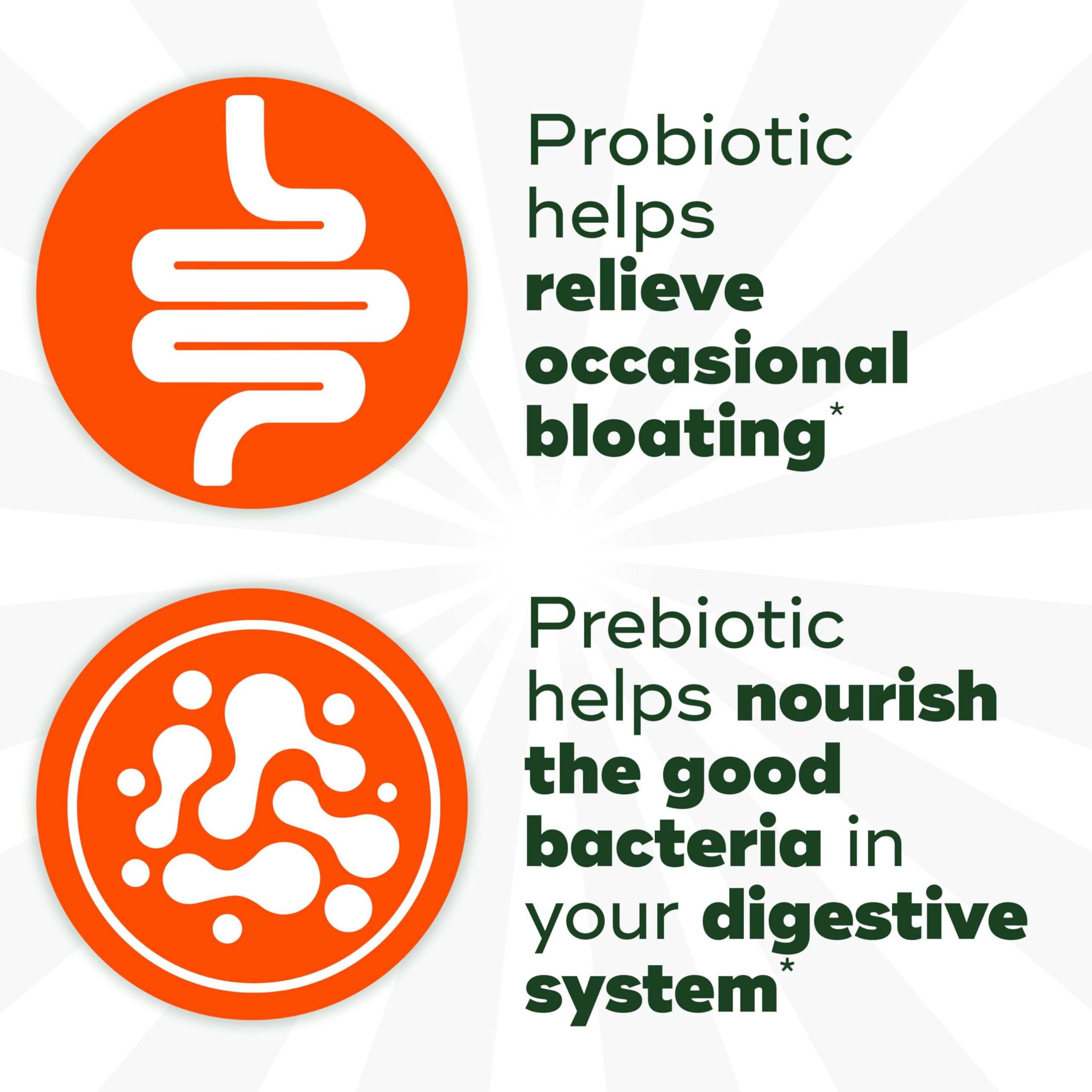 Align Dualbiotic, Prebiotics and Probiotics for Women and Men, Probiotics for Digestive Health, Prebiotics Help Nourish Good Bacteria, Natural Fruit Flavors, 90 Probiotic Gummies Align uk supplements