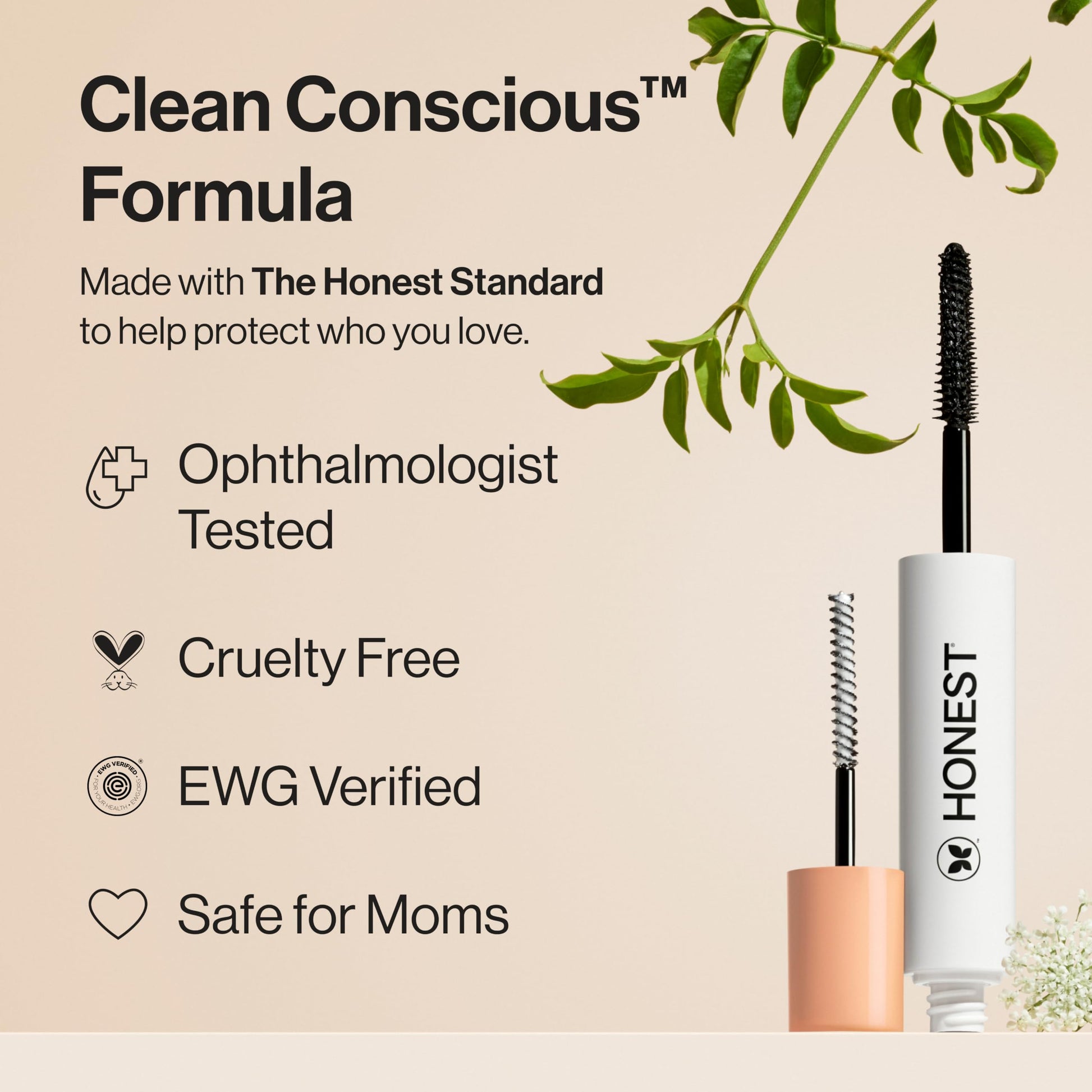 Honest Beauty 2-in-1 Extreme Length Clean Mascara + Lash Primer | Lengthening + Volumizing | Cruelty Free + Safe for Sensitive Eyes | Black, .27 fl oz Honest Beauty uk supplements