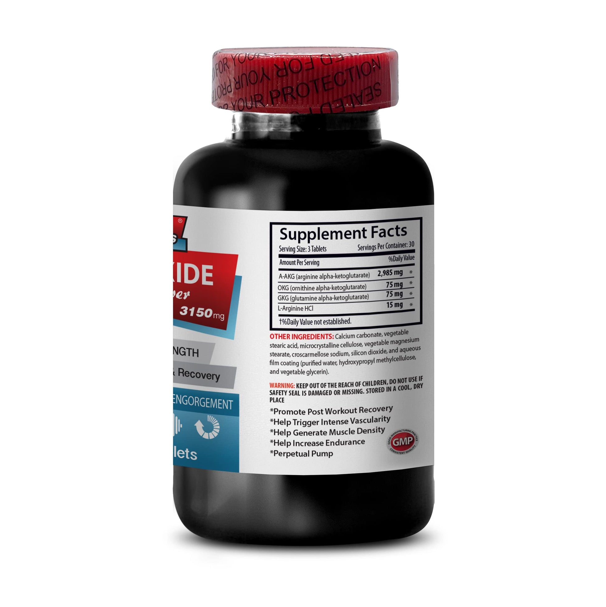 Nitric Oxide boosters with arginine - Nitric Oxide Muscle Power 3150mg - Improves Circulation Sport Supplements uk supplements