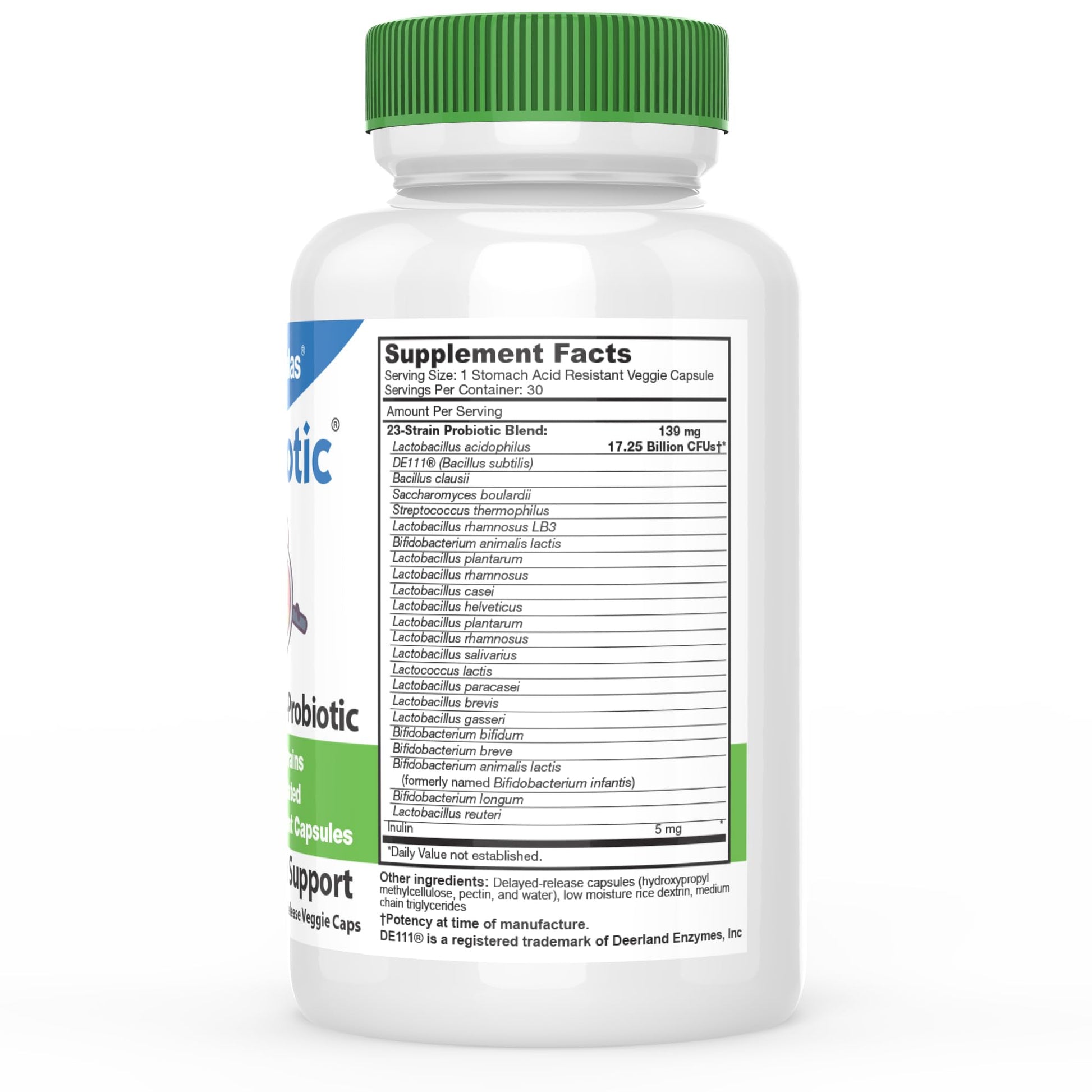 DrFormulas Nexabiotic 23 Multi Probiotic for Women and Men - Dr. formulated with Lactobacillus Acidophilus, Bifidobacterium Infantis, Saccharomyces Boulardii, 17.25 Billion CFUs DrFormulas uk supplements