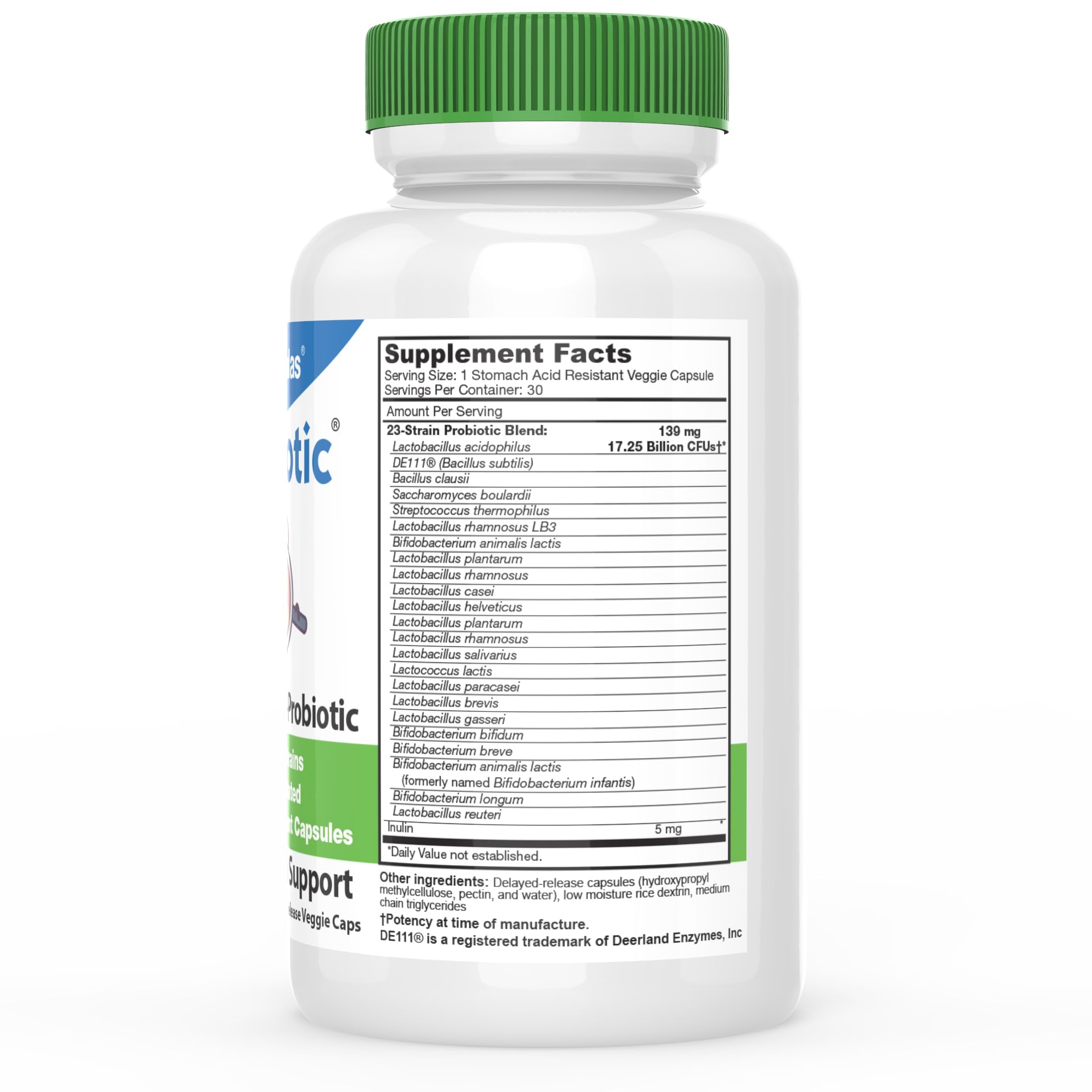 DrFormulas Nexabiotic 23 Multi Probiotic for Women and Men - Dr. formulated with Lactobacillus Acidophilus, Bifidobacterium Infantis, Saccharomyces Boulardii, 17.25 Billion CFUs DrFormulas uk supplements