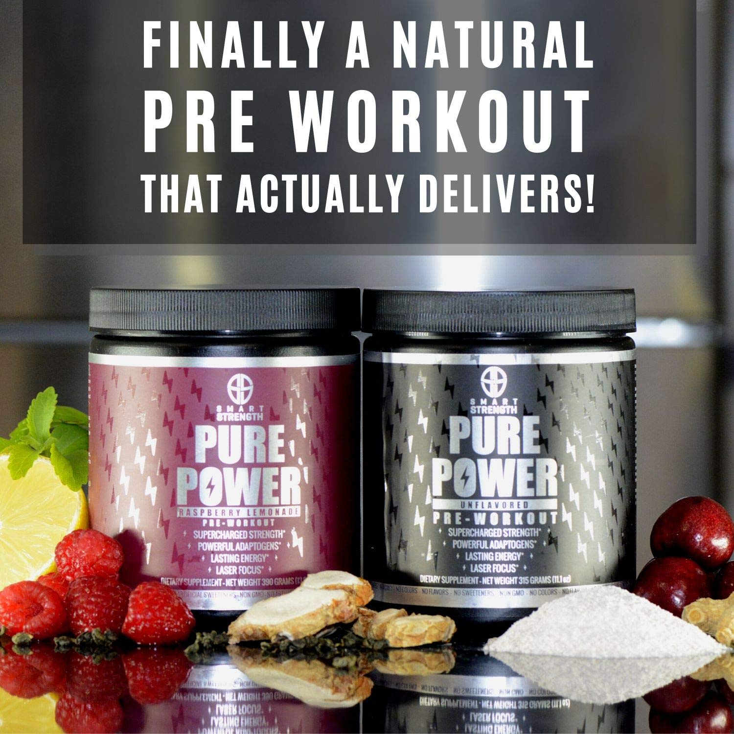 Pre Workout, Best All Natural PreWorkout Supplement. Pure Power, Healthy Pump, Clean SMART STRENGTH uk supplements