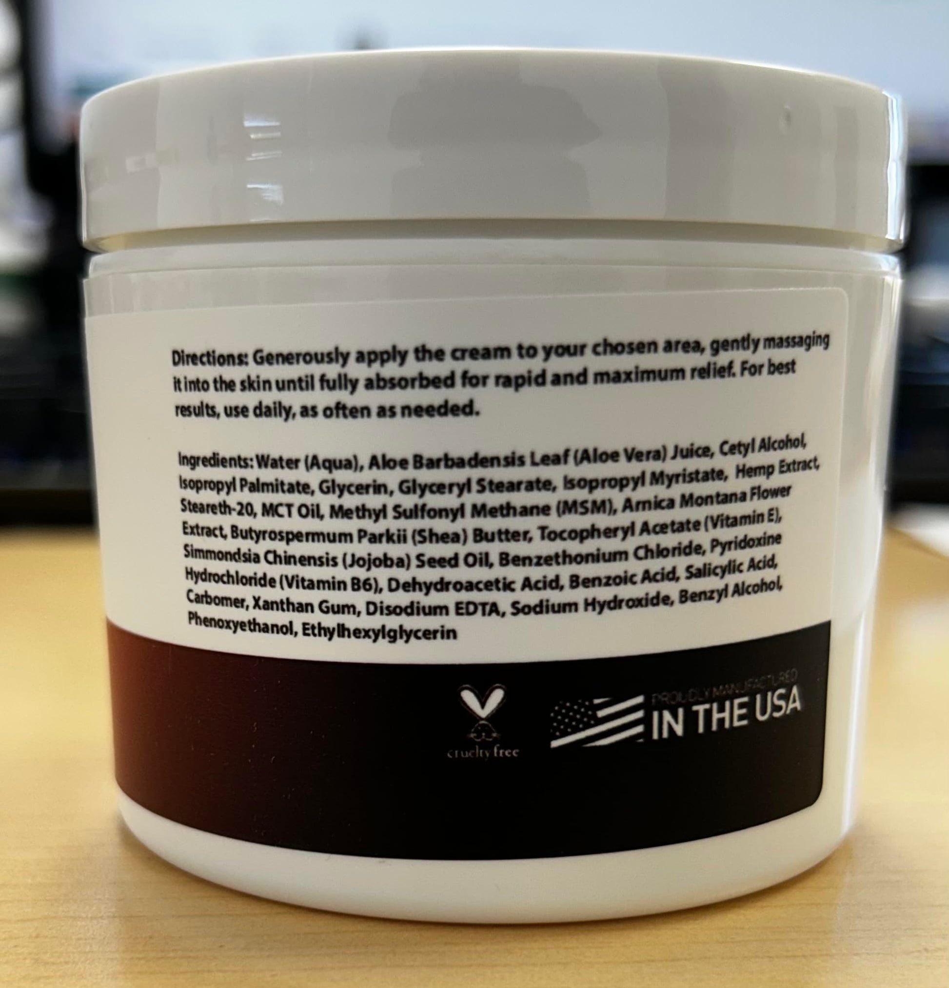 Medical Miracles Hemp Cream - Ideal for Hips, Joints, Neck, Back, Elbows, Fingers, Hands, and Knees (1000mg) Now NEW 4OZ Size Medical Miracles uk supplements