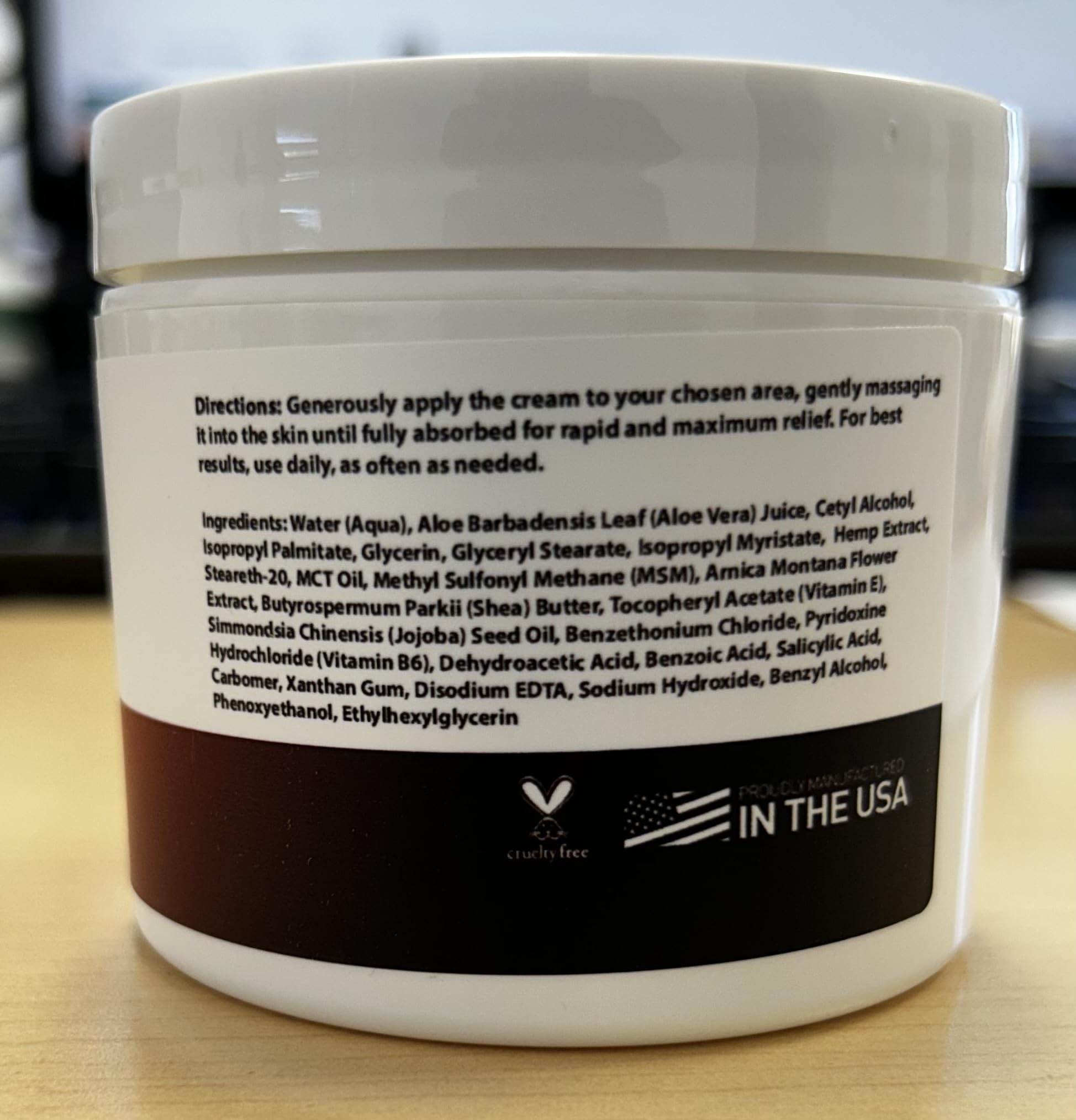 Medical Miracles Hemp Cream - Ideal for Hips, Joints, Neck, Back, Elbows, Fingers, Hands, and Knees (1000mg) Now NEW 4OZ Size Medical Miracles uk supplements