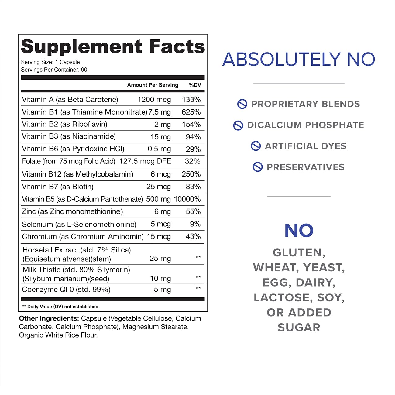 ClearZine Acne Pills for Teens & Adults | Clear Skin Supplement, Vitamins for Hormonal & Cystic Acne | Stop Breakouts, Oily Skin and Zits, 90 Caps ClearZine uk supplements