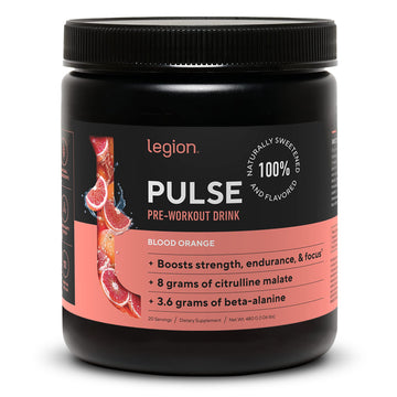 LEGION Pulse Pre Workout Supplement - All Natural Nitric Oxide Preworkout Drink LEGION uk supplements