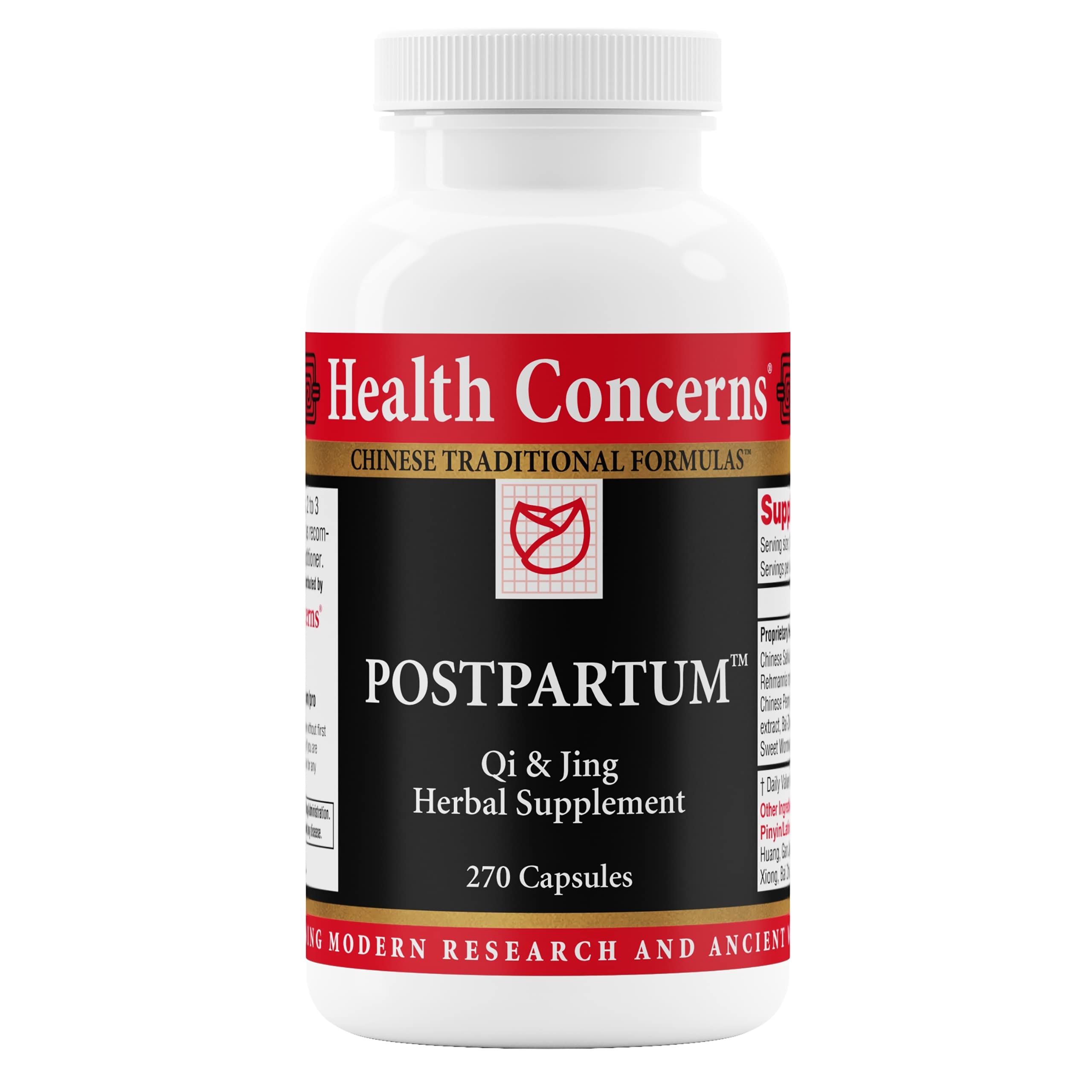 Health Concerns Postpartum – Recovery Support & Women's Hormonal Balance – Uterine Cleansing – Chinese Herbal Supplement for After Childbirth, Miscarriage or Surgery – 270 Capsules Health Concerns uk supplements