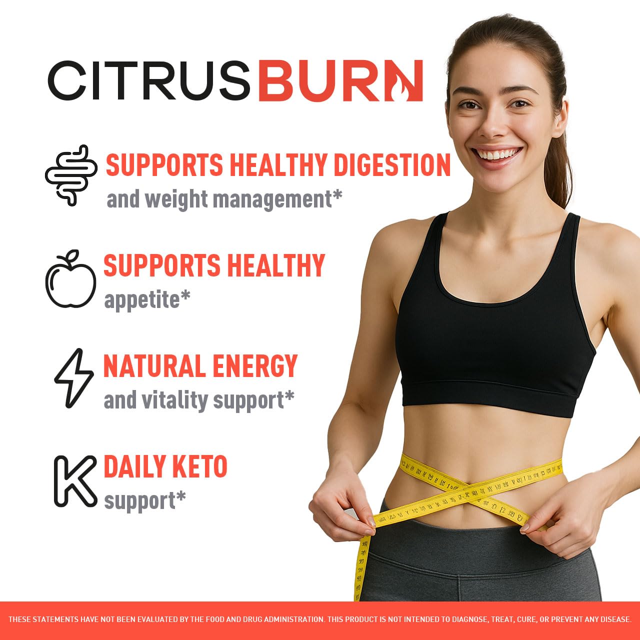 Citrus Burn Capsules - Official CitrusBurn Pills Supplement Support All Natural Ingredients Advanced Formula Premium Multivitamin for Overall Health & Wellness, 60 Capsules for 1 Month LIVORKA uk supplements