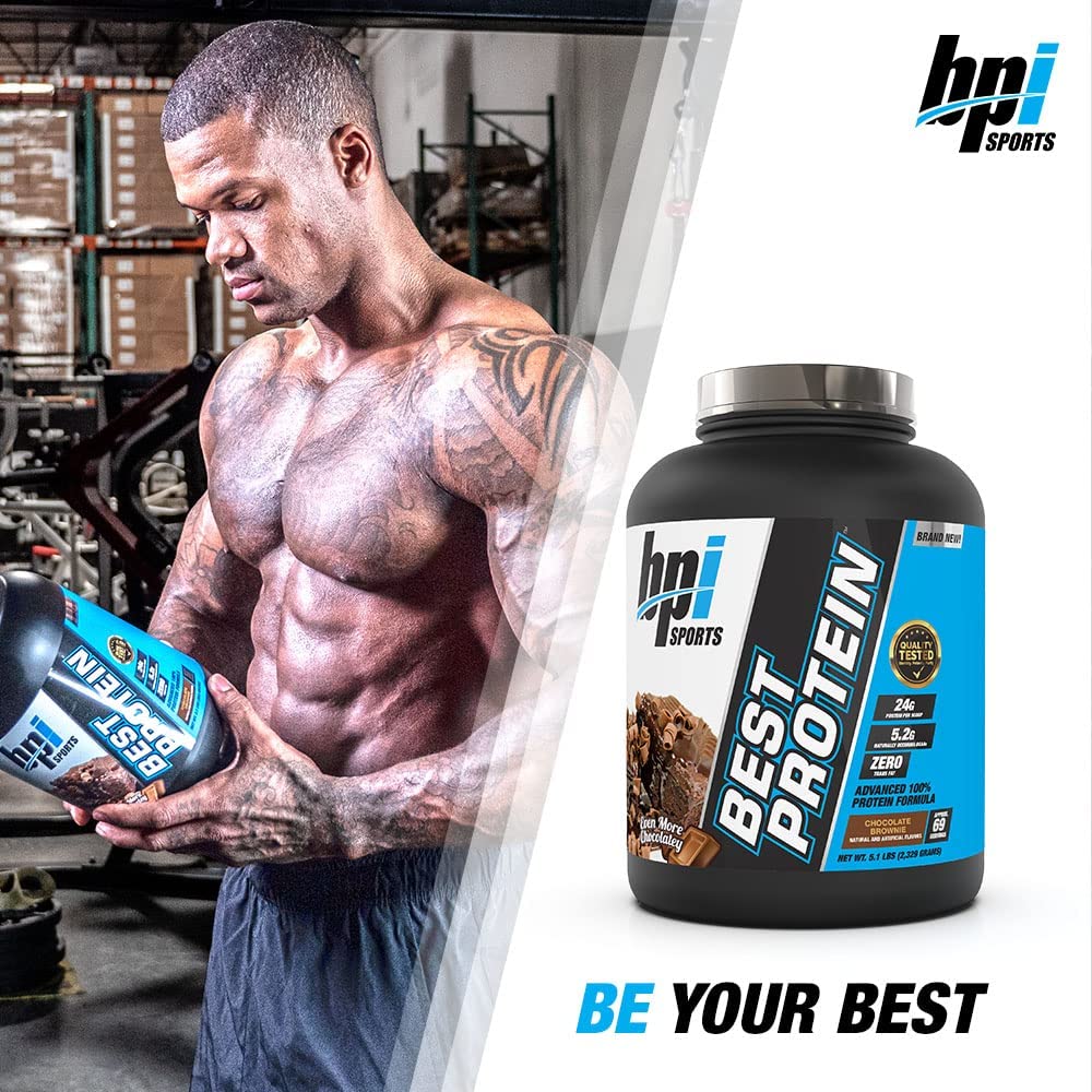 BPI Sports Best Protein, Chocolate Brownie, 5.1 Pound BPI Sports uk supplements