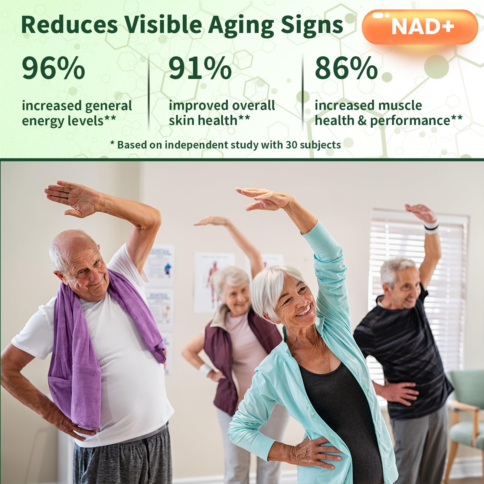 Lyndops NAD Supplement, Liposomal Nicotinamide Riboside Resveratrol 250mg, NMN Alternative, High Purity NAD Supplement for Women & Men, Anti-Aging, Cellular Energy, Mental Focus - 60 Capsules Lyndops uk supplements