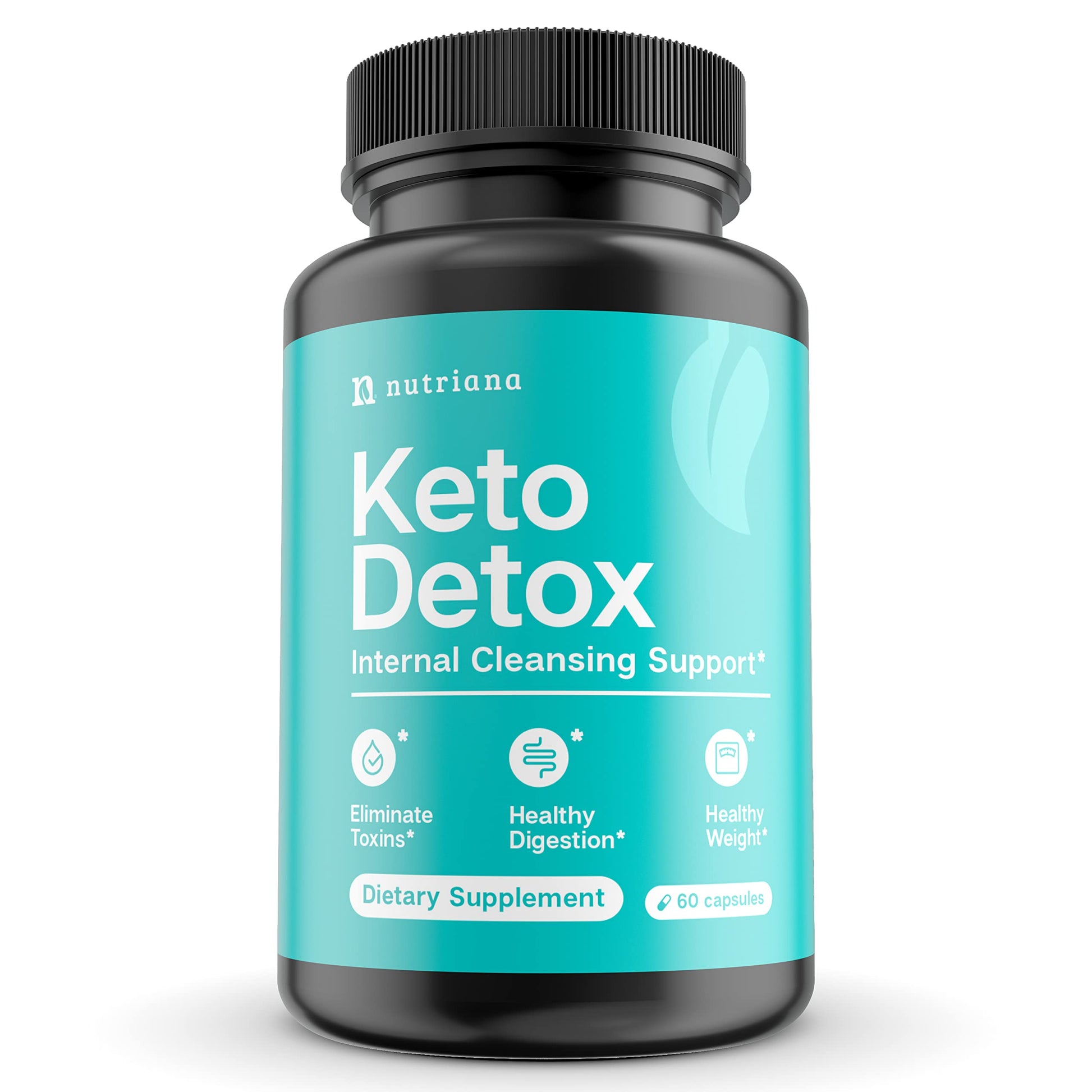 Nutriana Keto Detox Cleanser - Weight Loss Keto Pills Liver Supplement for Men & Women Nutriana uk supplements