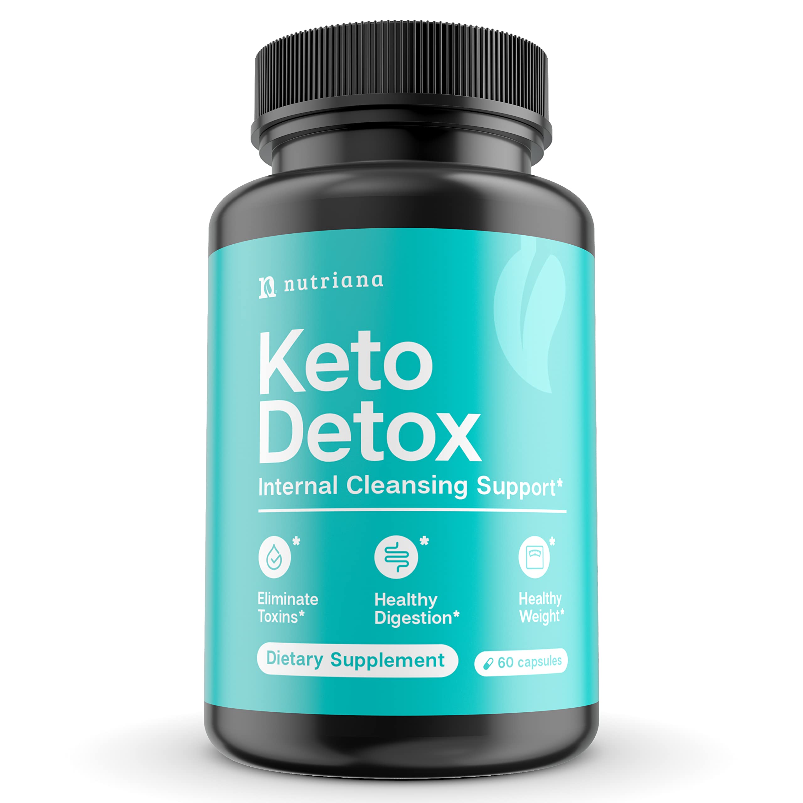 Nutriana Keto Detox Cleanser - Weight Loss Keto Pills Liver Supplement for Men & Women Nutriana uk supplements