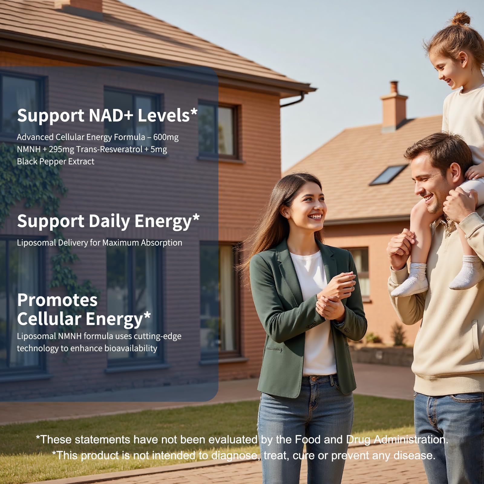 NUISM NMNH NAD+ Supplement, Liposomal 600mg NMN NAD+ and Resveratrol Complex for Cellular Energy, Healthy Aging & Metabolic Support, 90 Capsules NUISM uk supplements