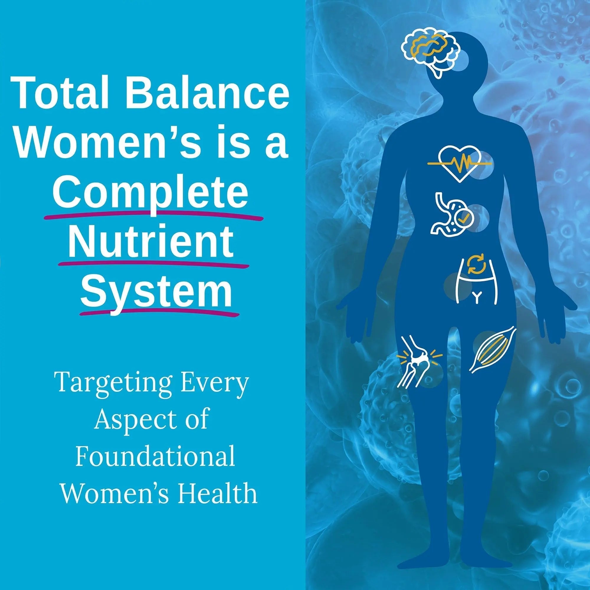 Xtendlife Total Balance Women's Premium Extra Strength Daily Multivitamin & Mineral - 90+ Nutrients for Complete Immune Xtendlife uk supplements
