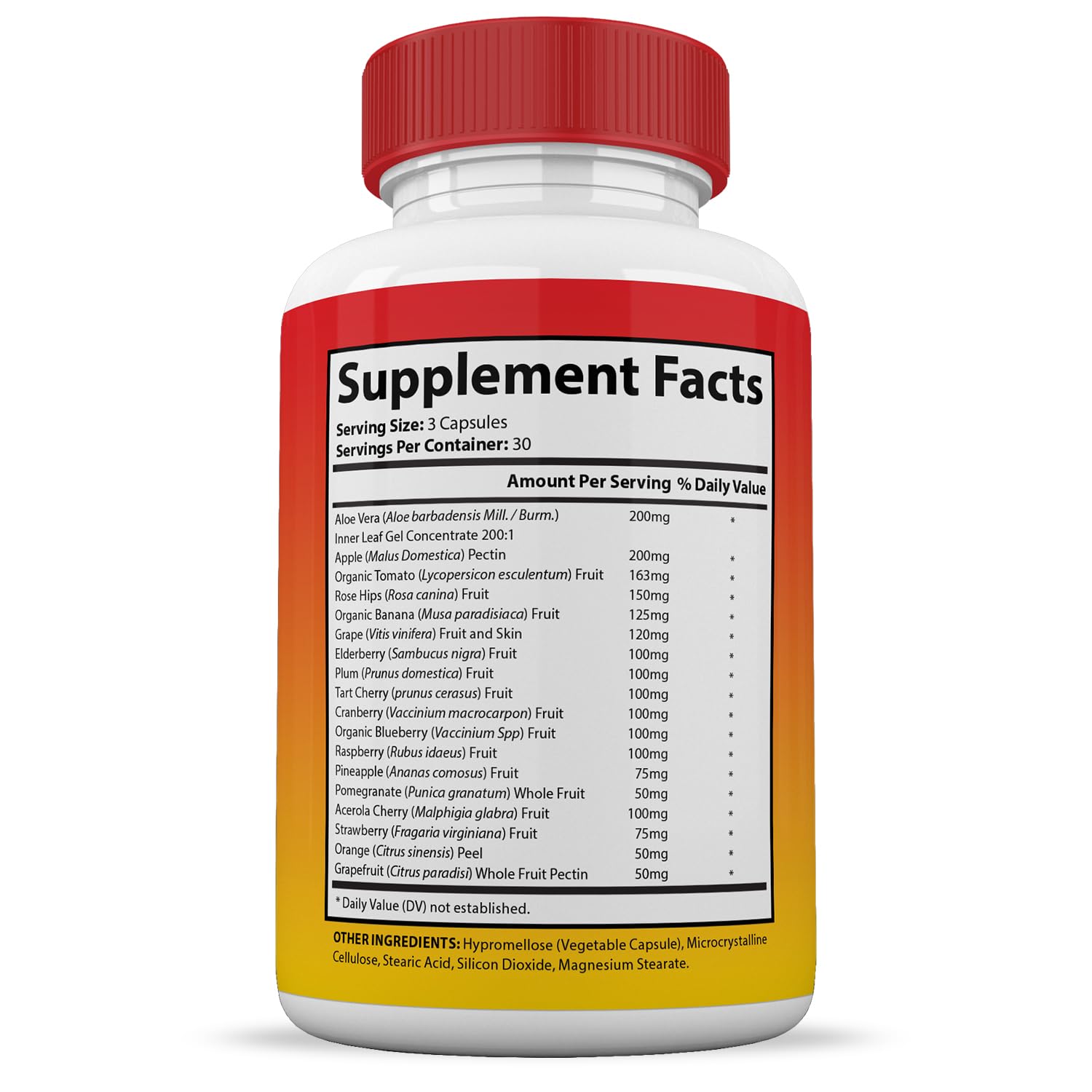 (6 Pack) Vital Fruits and Veggies Supplement Whole Food Red & Green Superfoods Justified Laboratories uk supplements