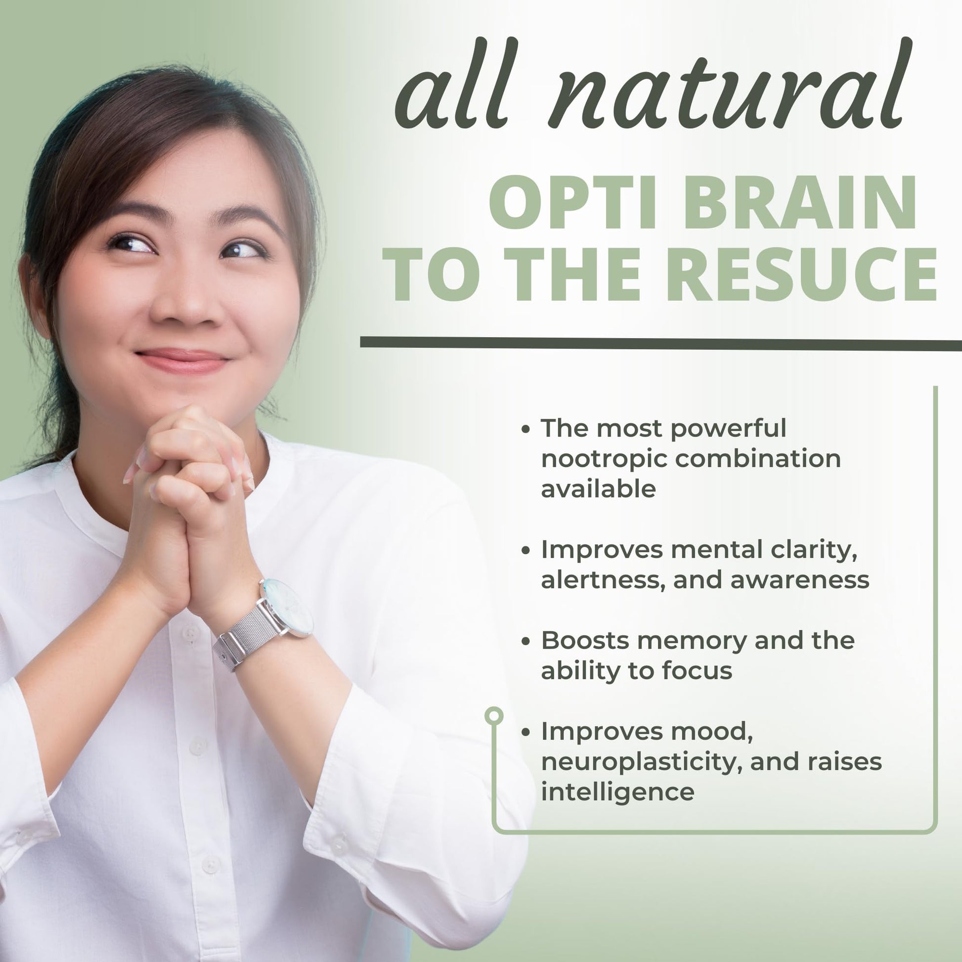 Optimal Health Systems Brain | Most Comprehensive Nootropic + Enzyme Delivery | 700 mg Scientific Neuroenhancment Blend | Boost Mood, Memory & Focus | 90 Capsules Optimal Health Systems uk supplements