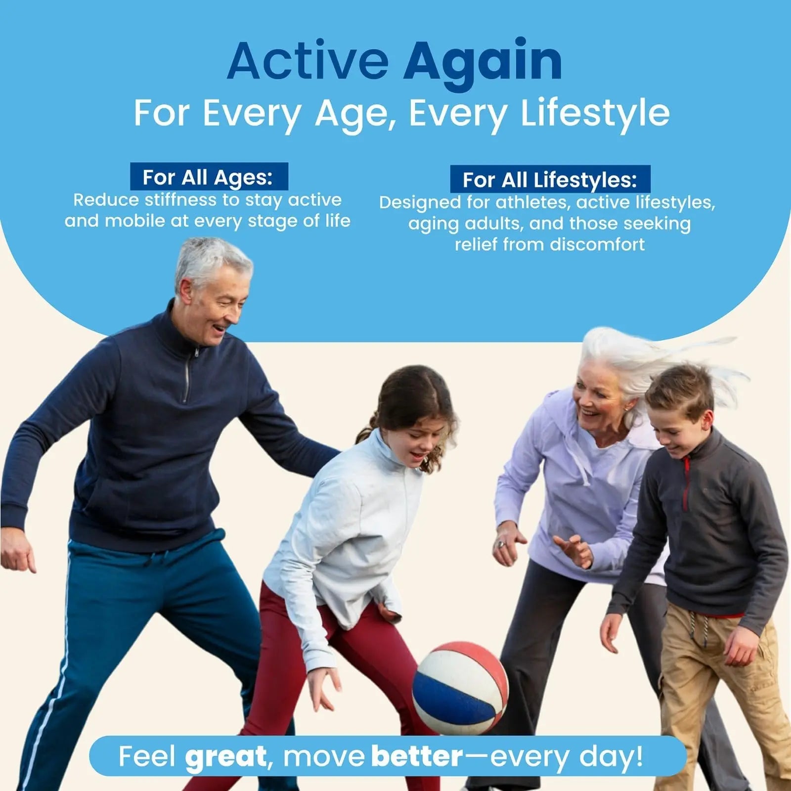 ACTIVE AGAIN Hope Science Joint & Muscle – 90 Softgels | Supports Joint Comfort, Flexibility & Mobility | Muscle & Back Support | Made in USA ACTIVE AGAIN uk supplements