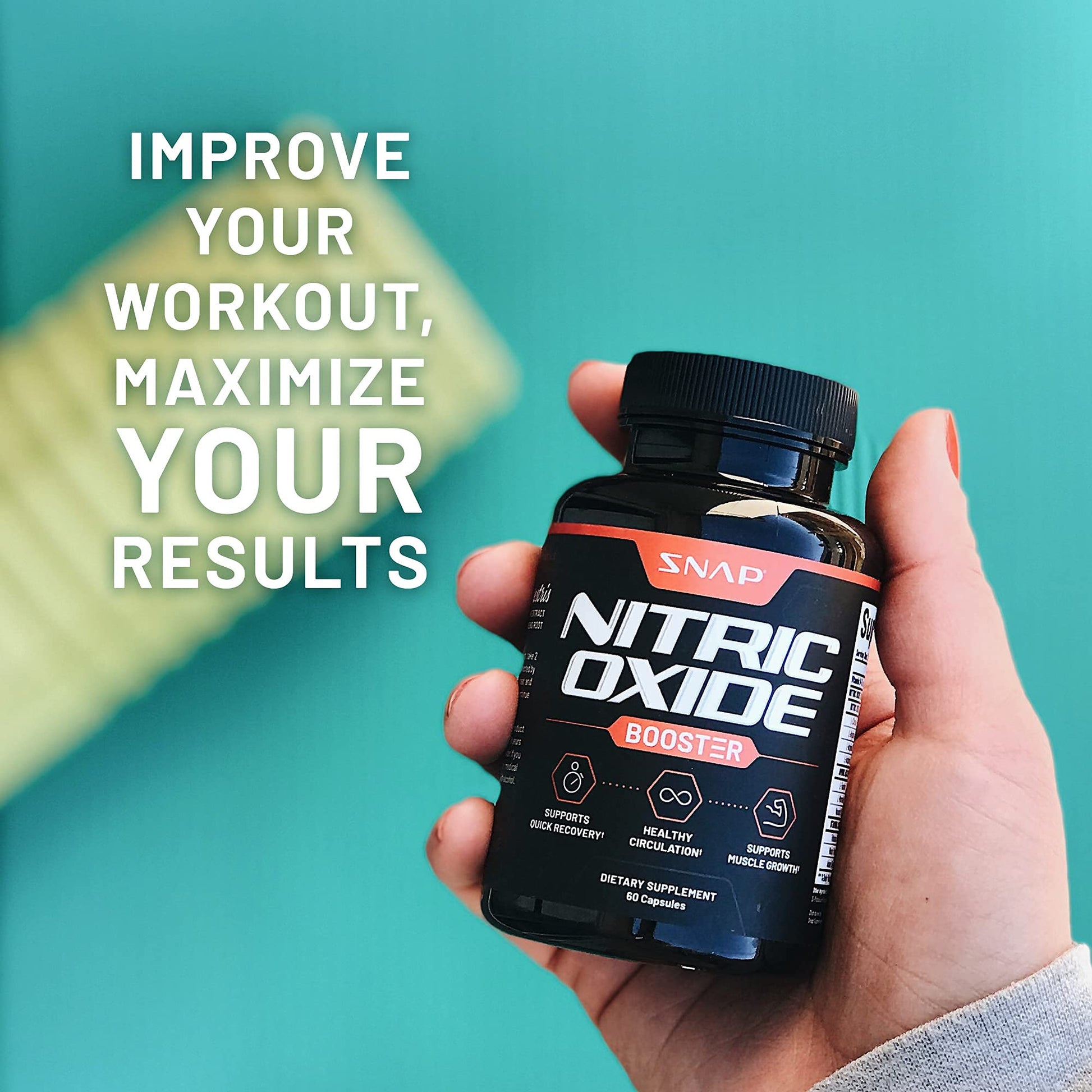 Snap Supplements Nitric Oxide + Testo Booster (2 Products) Snap Supplements uk supplements