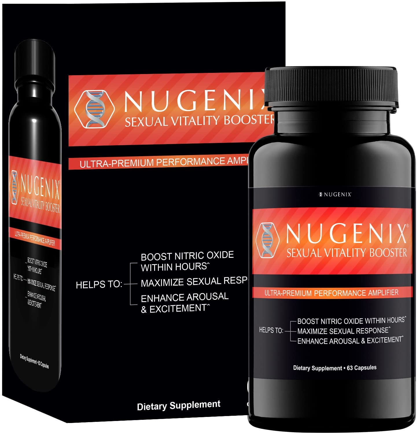 Nugenix Sexual Vitality Booster - Ultra Premium Performance Amplifier for Men - Nitric Oxide Nugenix uk supplements