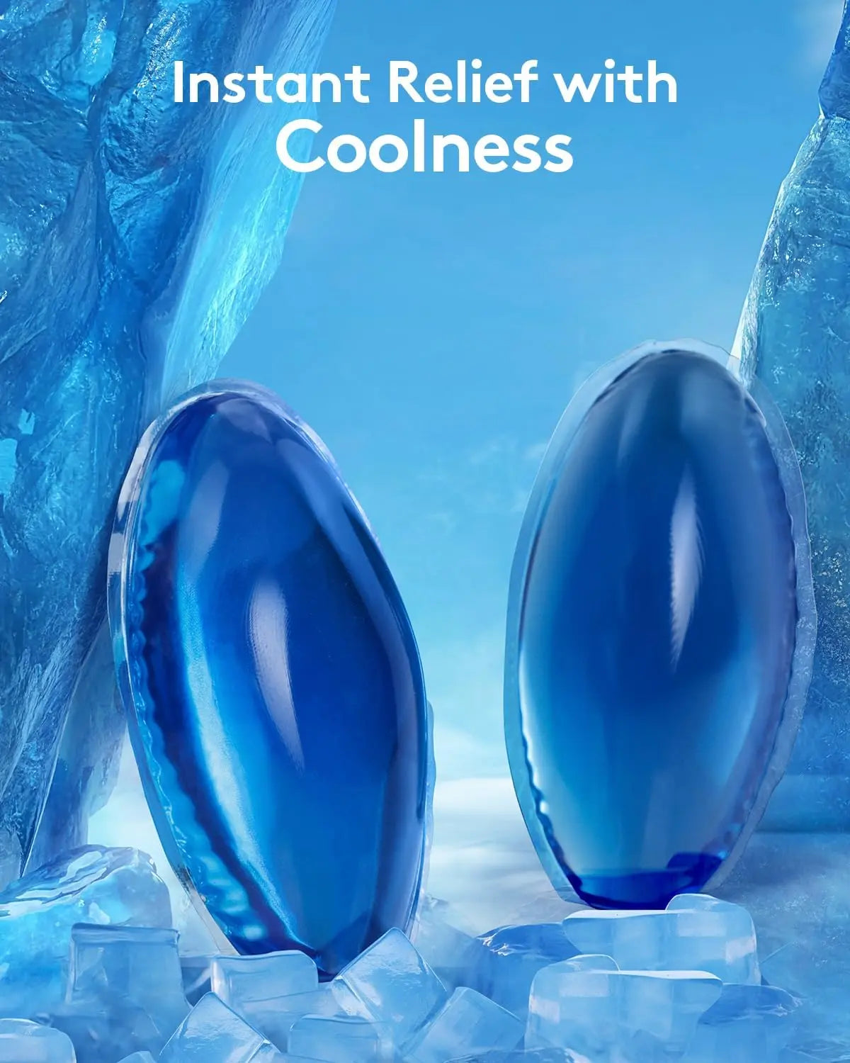 nalax Hemorrhoid Ice Pack 2 Pack – Ultra-Soft Reusable Cooling Gel Pads for Fast Relief, FSA-HSA Eligible Cold Therapy for Hemorrhoid Sufferers & Postpartum Moms, Includes 2 Storage Cases nalax uk supplements