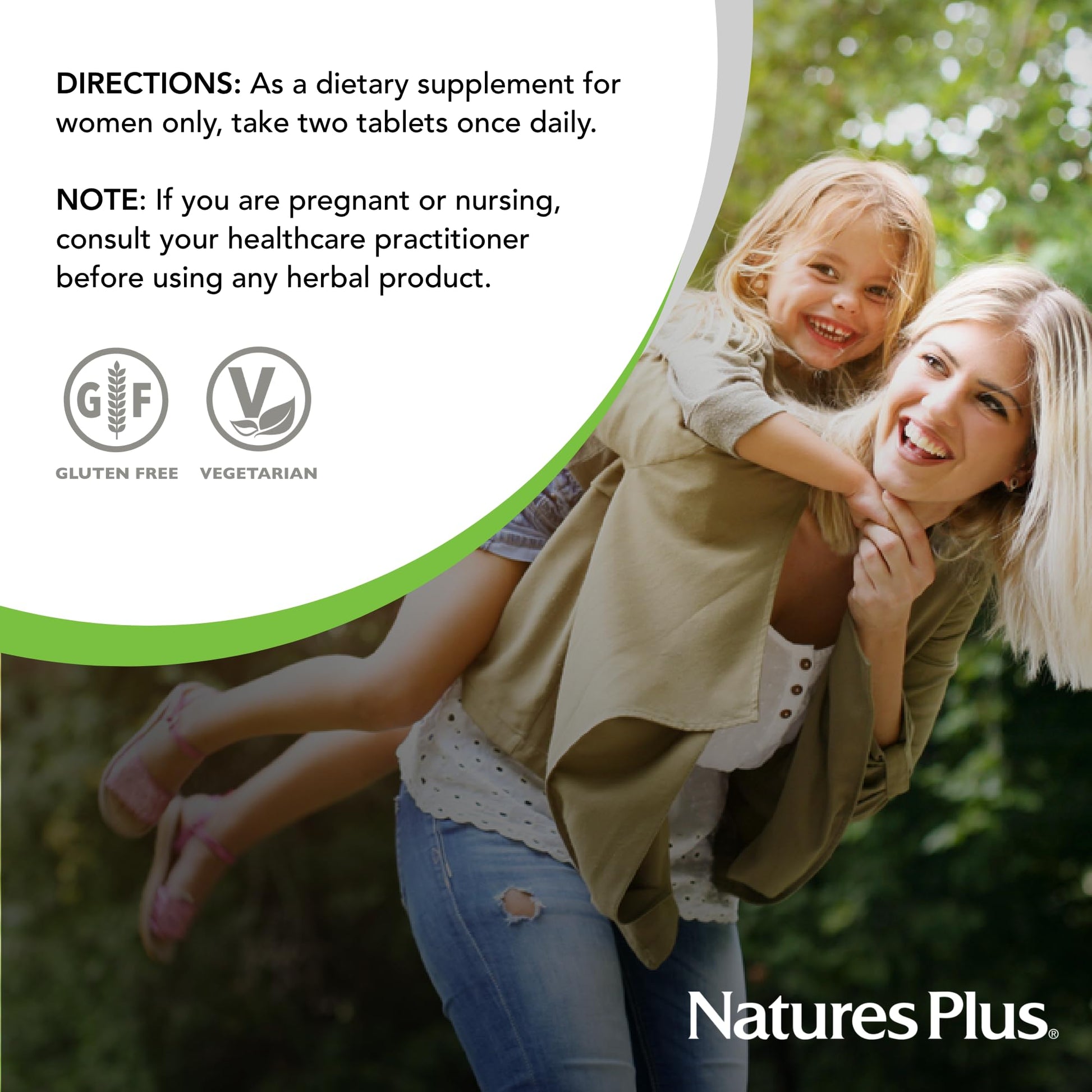 NaturesPlus Source of Life Women - 60 Tablets - Multivitamin & Mineral Supplement - with Iron, Calcium, Folate & Lutein - Gluten Free, Vegetarian - 30 Servings NaturesPlus uk supplements